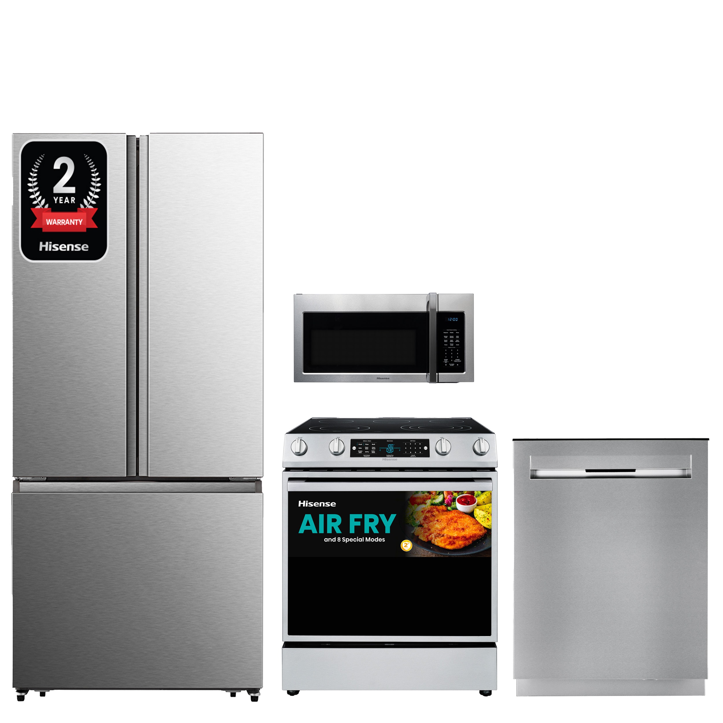 5.8 cu. ft. Freestanding Electric Oven (HBE3501CPS) - Hisense USA