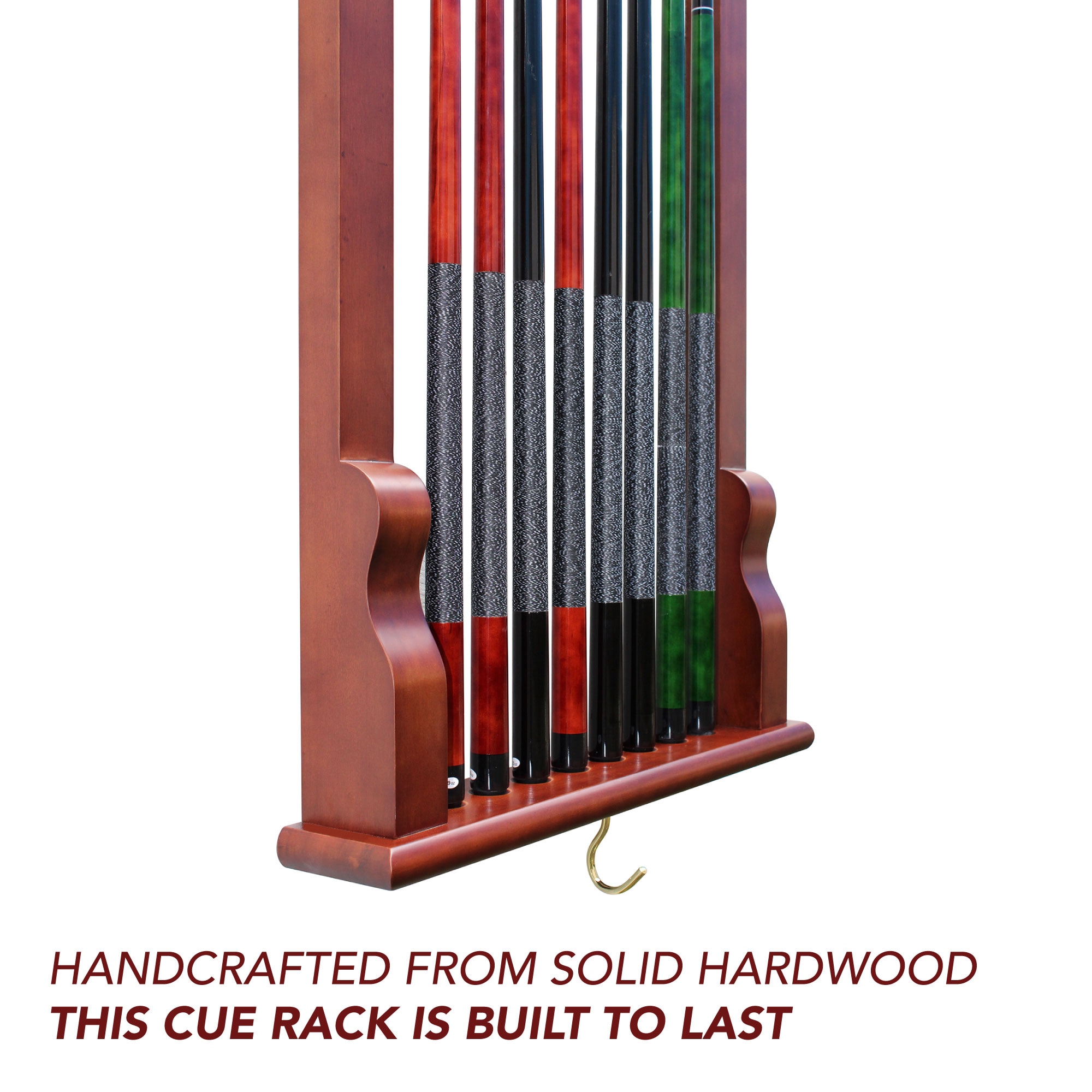 Hathaway BG2571W Pool-Cue-Racks - View #3