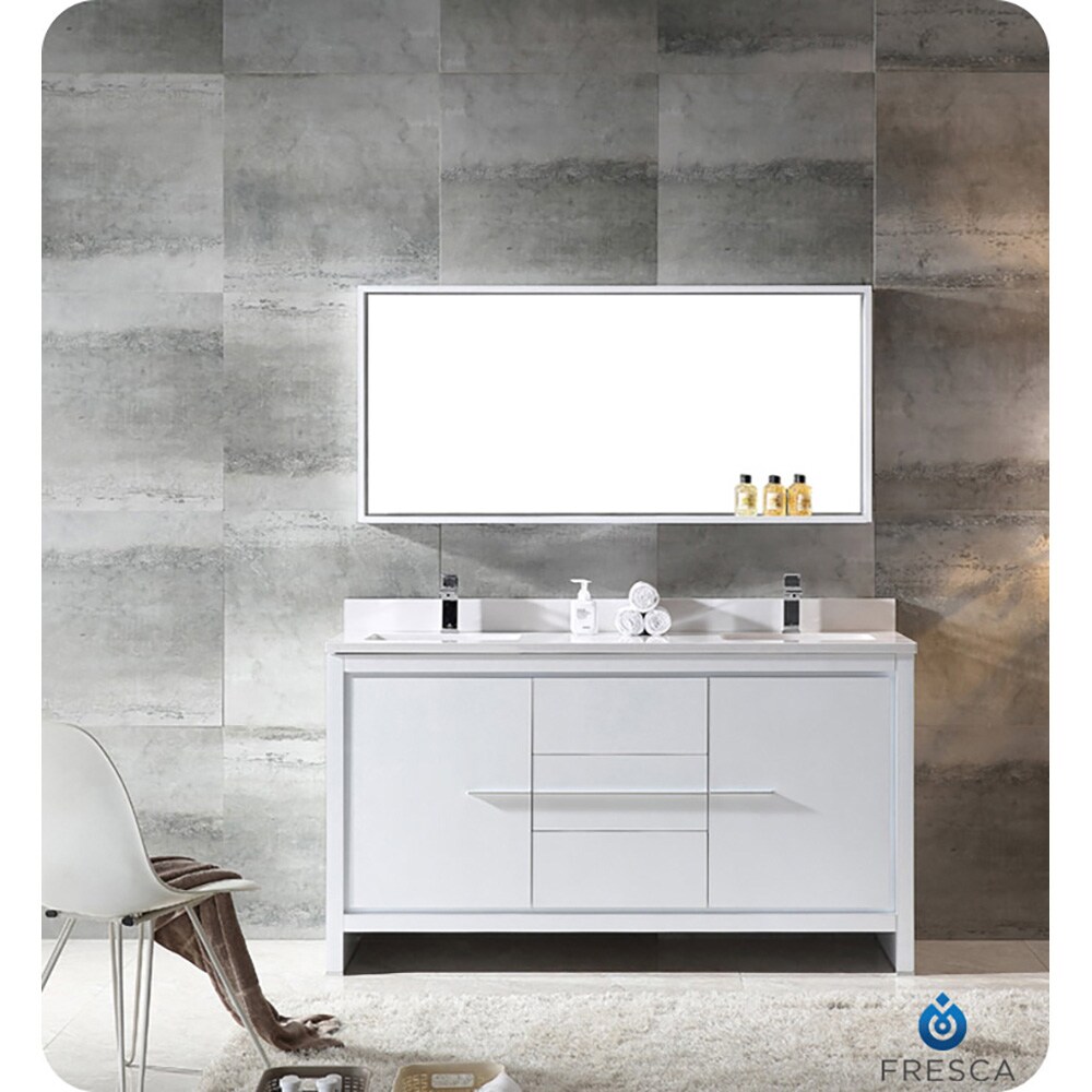 Fresca FCB8119WH-CWH-U Bath-Vanity-Combo - View #7