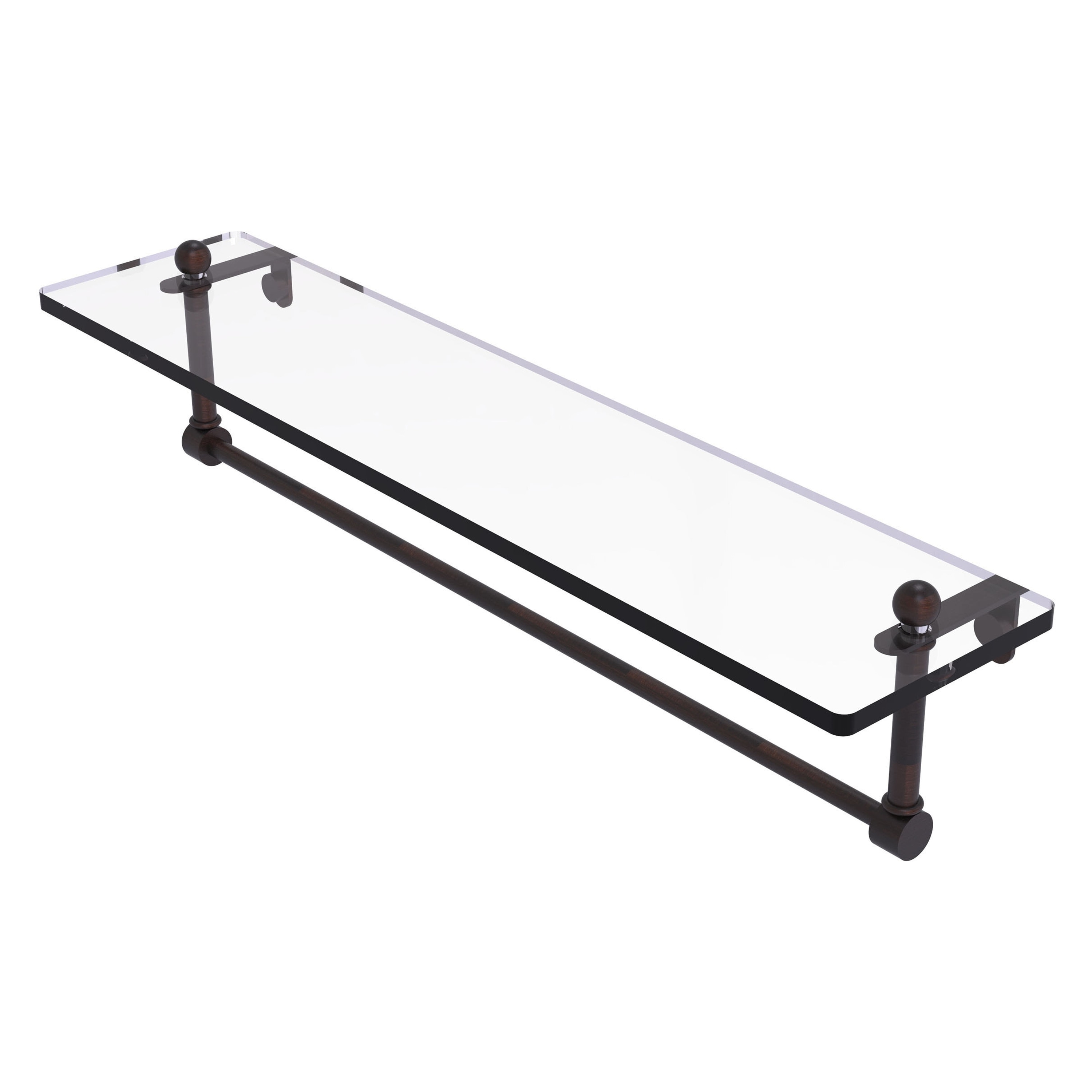 Allied Brass PR-1/22TB-VB Prestige Regal Venetian Bronze Wall mount Bathroom Shelf ( 22-in x 5-in x 5-in )