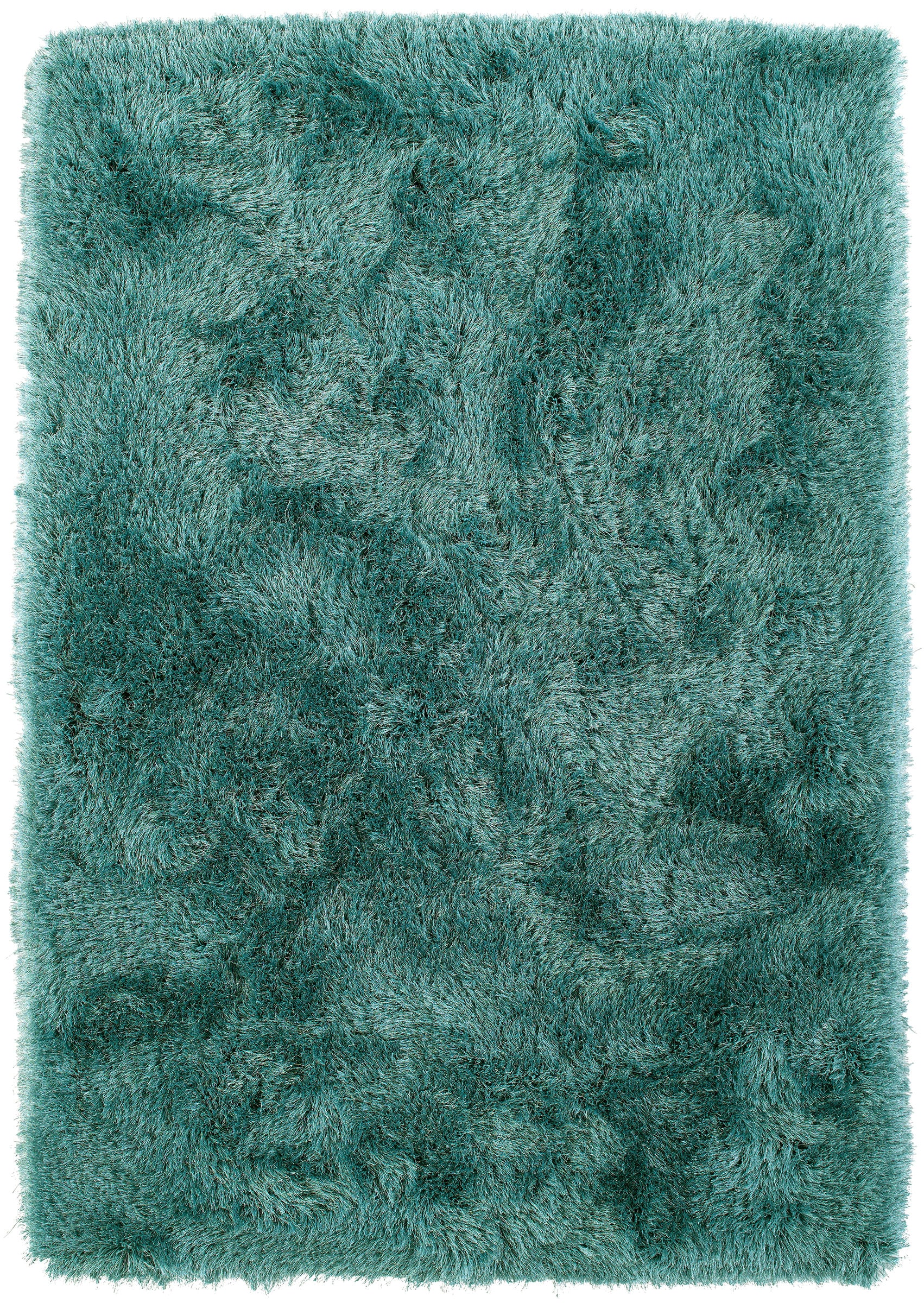 Addison Rugs AAU31PC5X8 Aurora 5 x 8 (ft) Tufted Polyester Peacock Rectangular Indoor Solid Area rug
