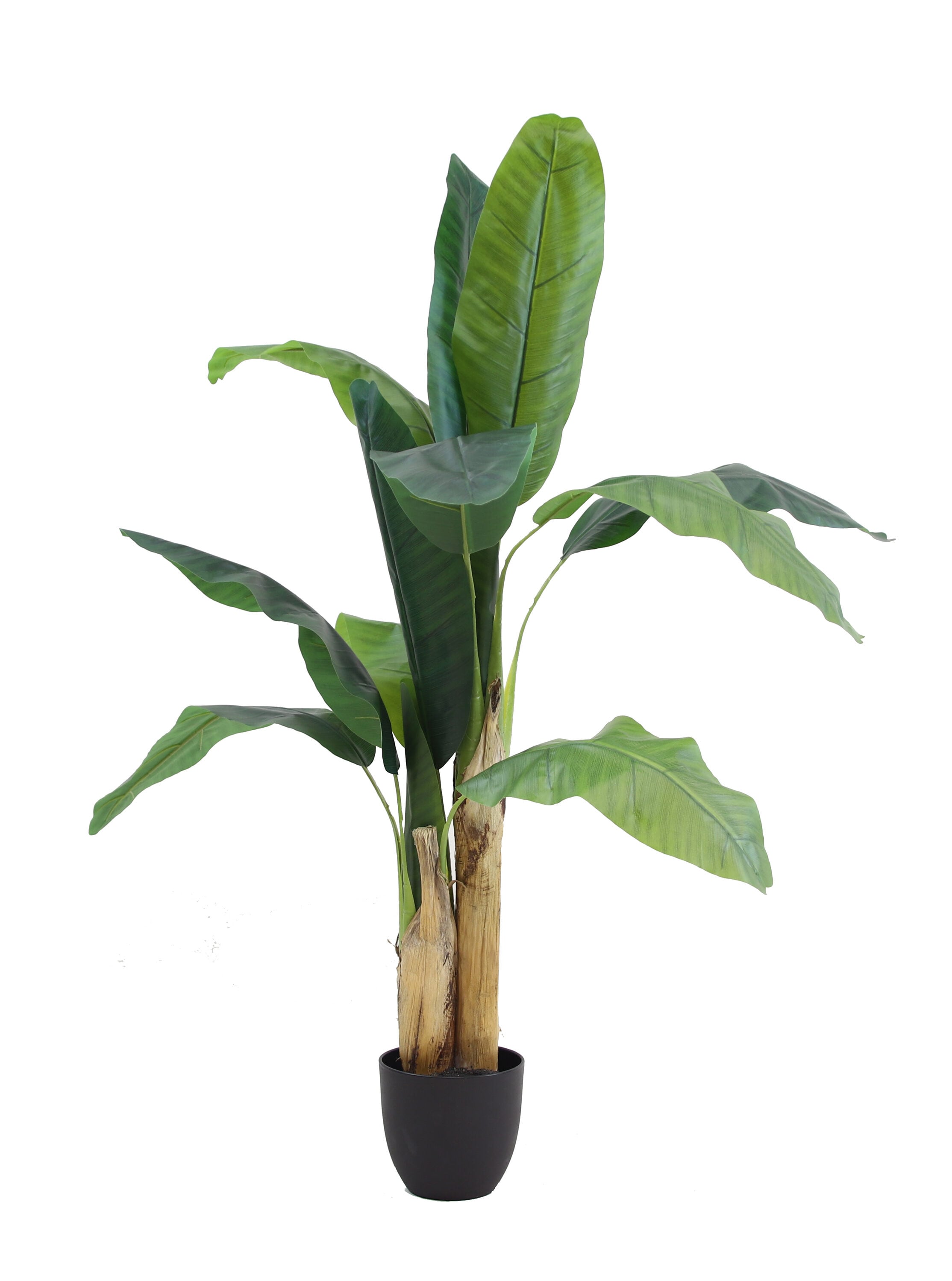 The Mod Greenhouse YPT01094 48-Inches Green Indoor Floor Banana Palm Artificial tree
