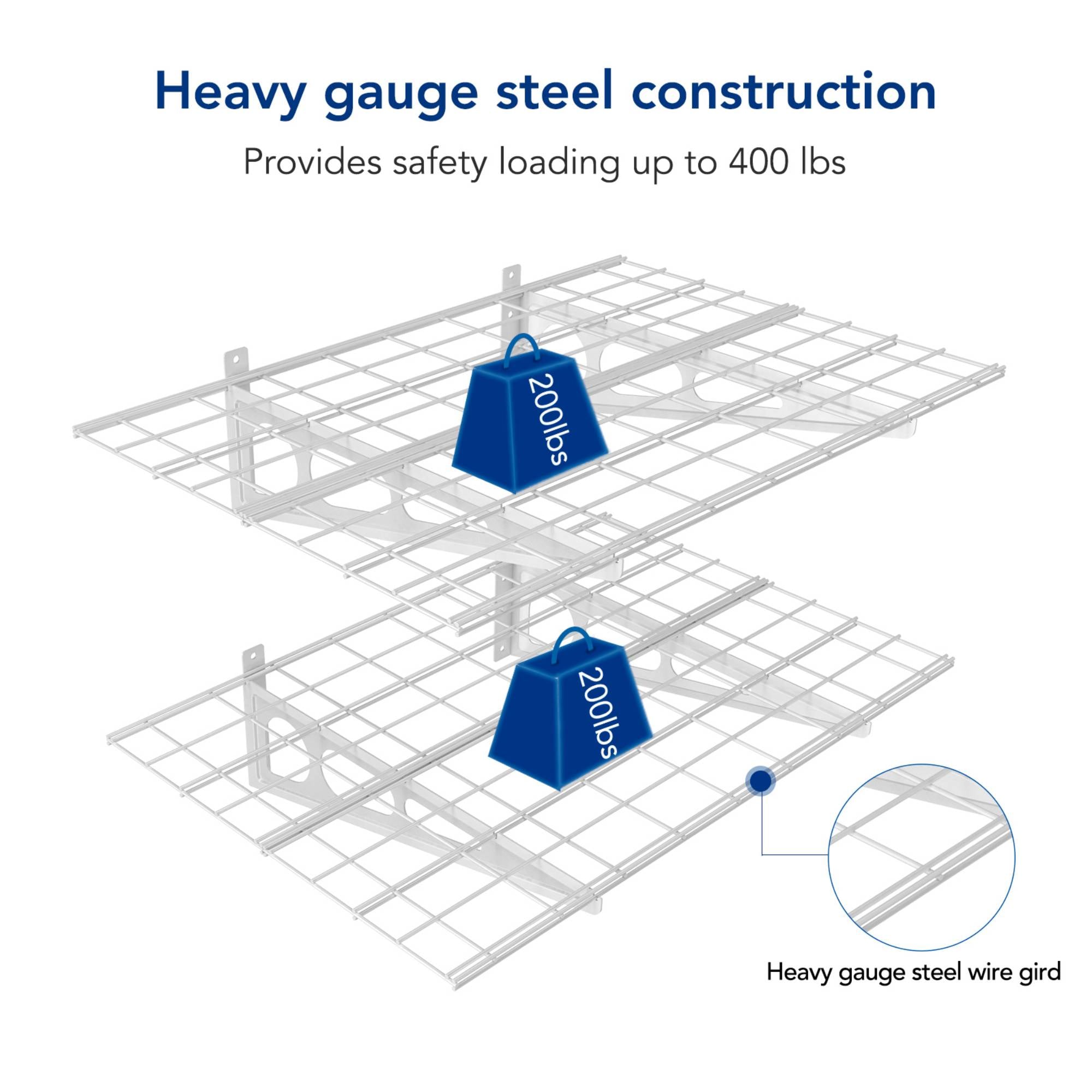 Fleximounts WR24-E Wall-Mounted-Shelving - View #3