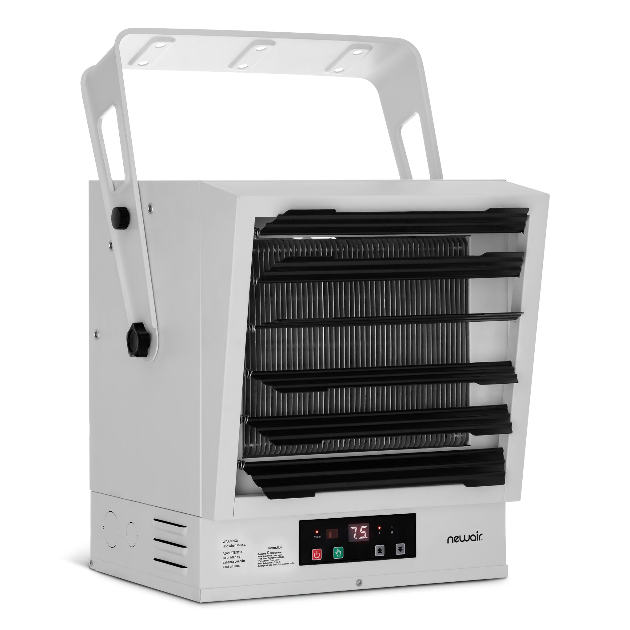 NewAir  Hardwired Electric Garage Heater - Ceiling Wall or Counter Mount