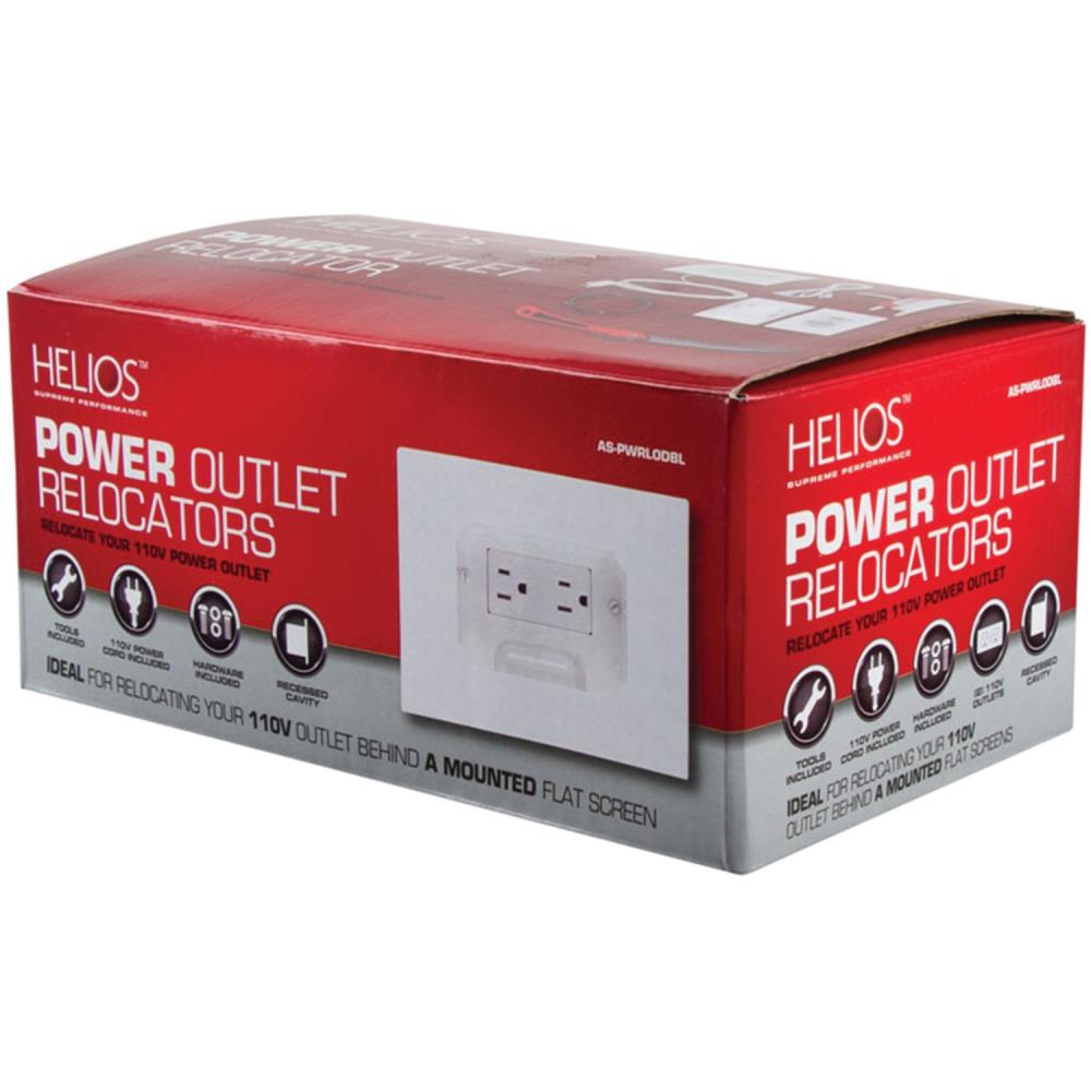 Helios Double-Outlet Power Relocation Kit at Lowes.com