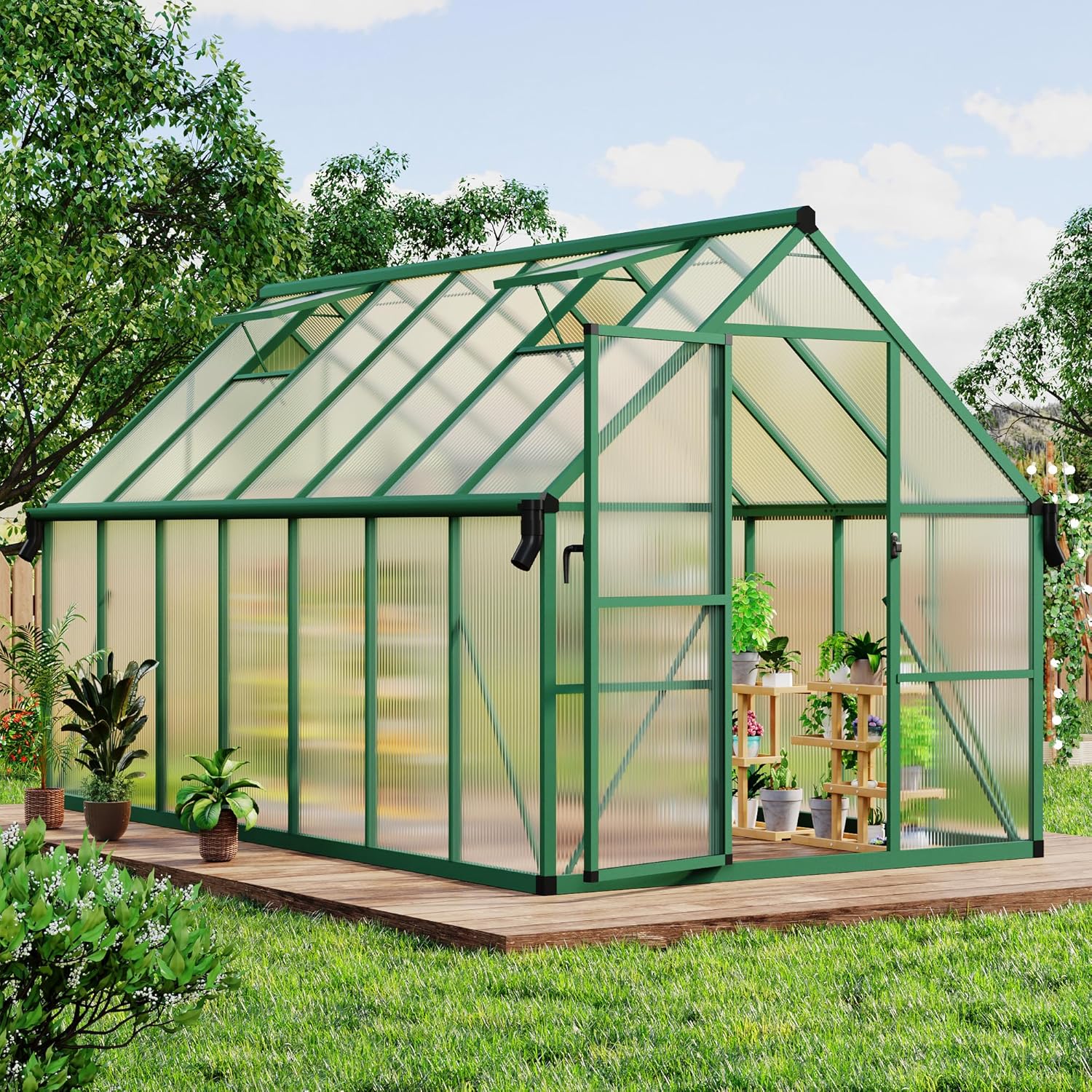 GAOMON CQC-XIGYFF588LS greenhouses - View #7