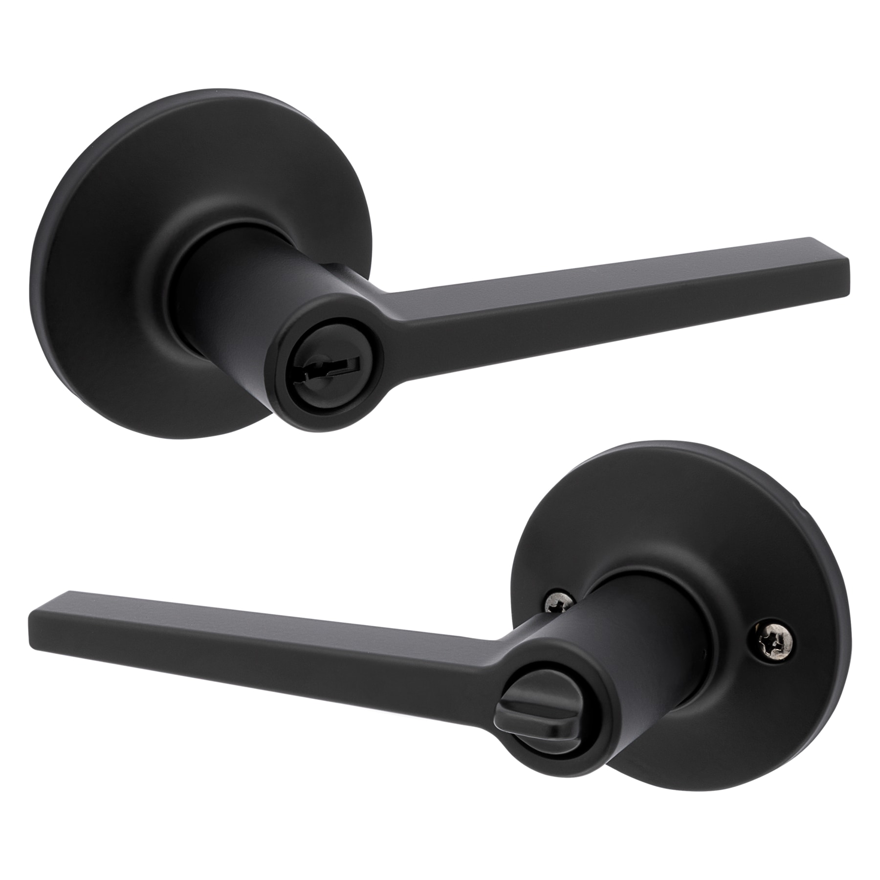 Reliabilt Dallas Matte Black Exterior Keyed Entry Door Handle 93580-013 