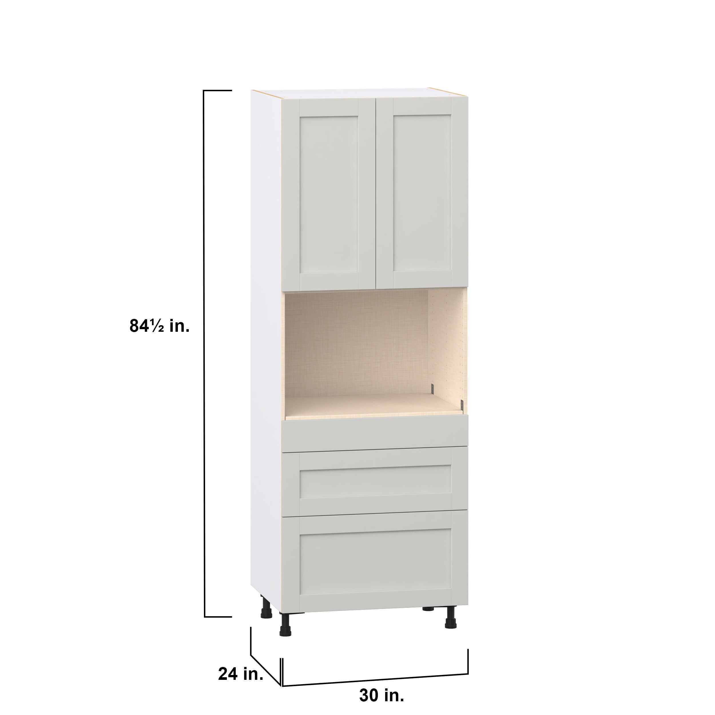Hugo&Borg DSTM3D3084.5-CH Cabinets-Kitchen - View #4