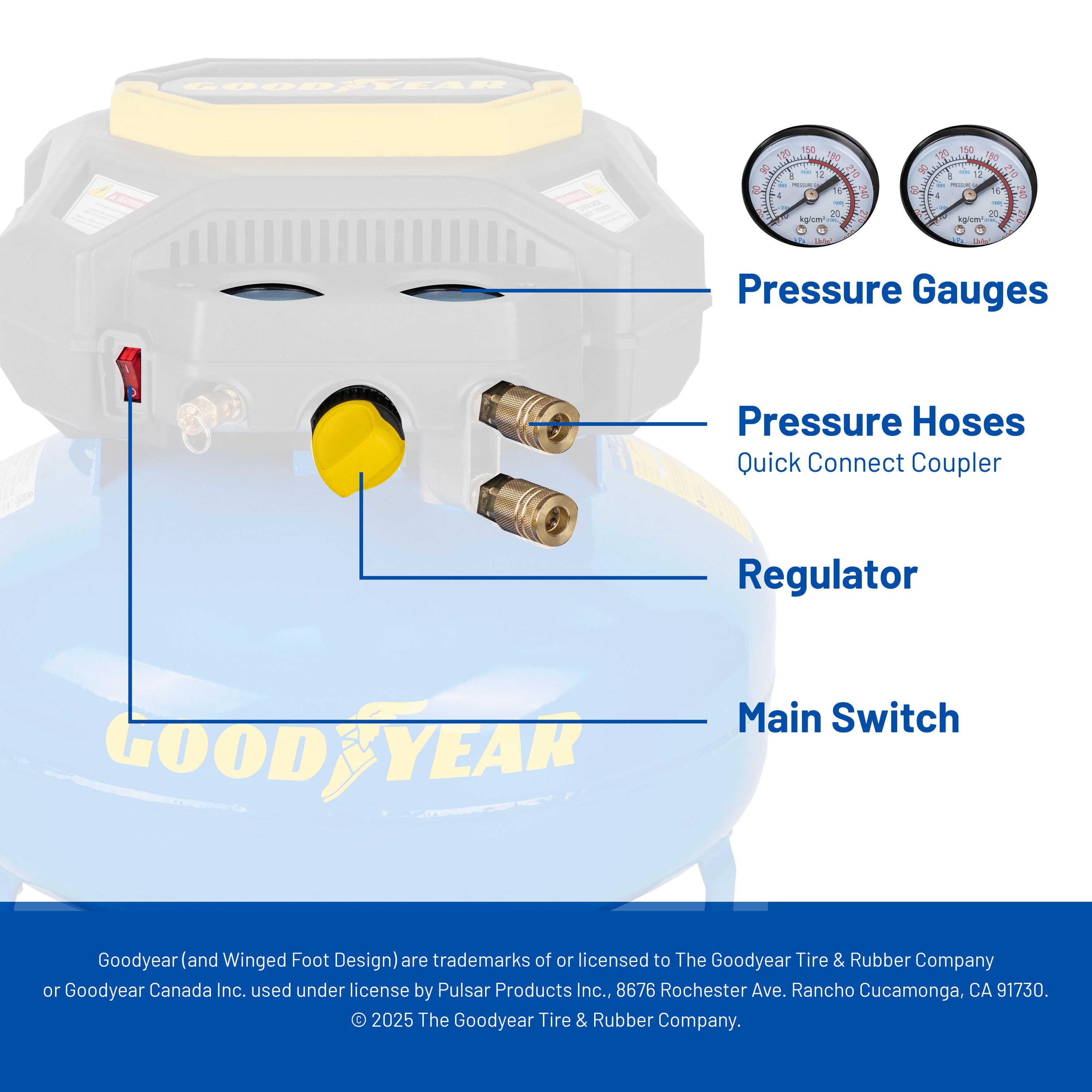 Goodyear GYC6060SPK Air-Compressors - View #10