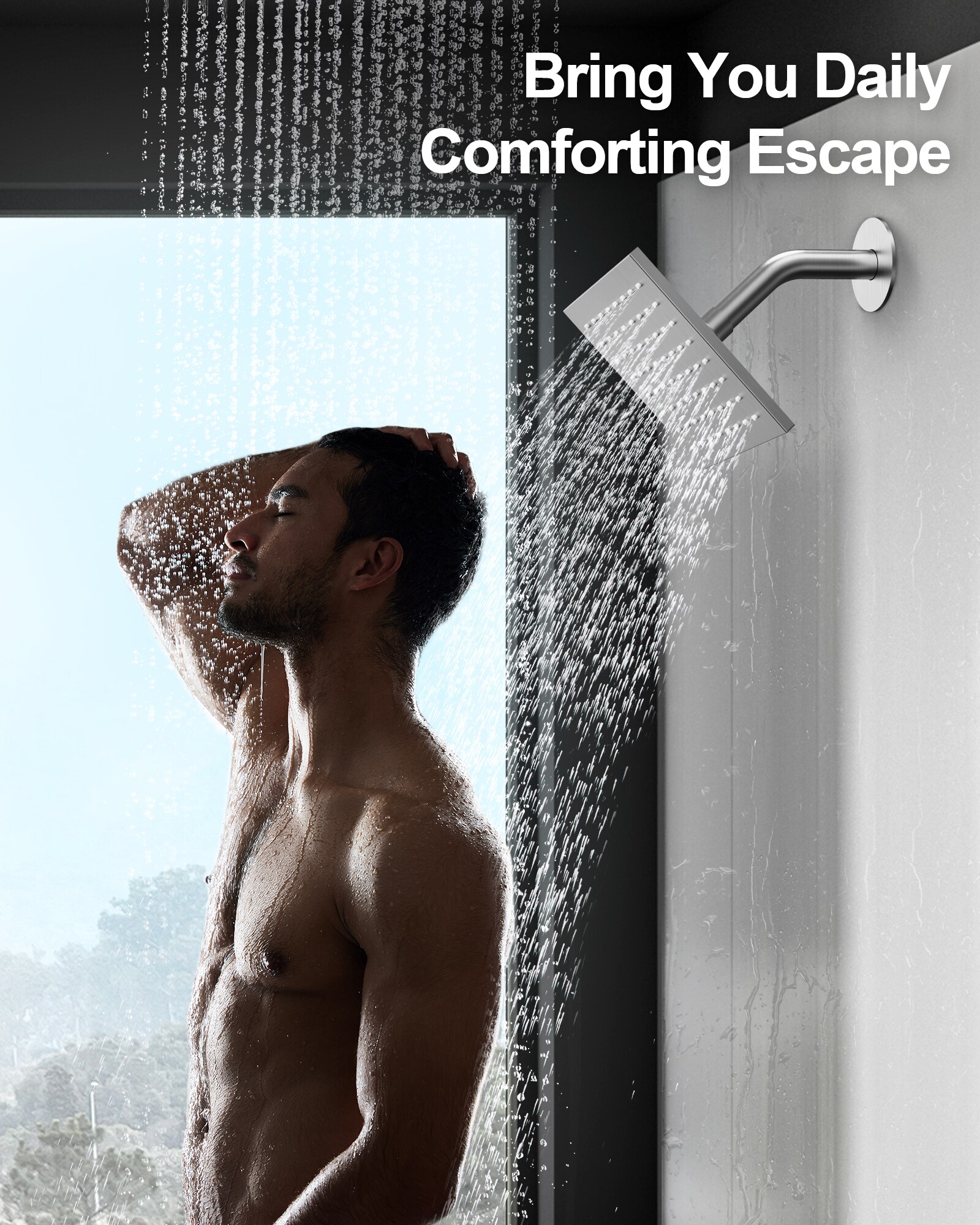 GRANDJOY SFS-1067-NK12 Showerhead-Bar-Panels - View #7