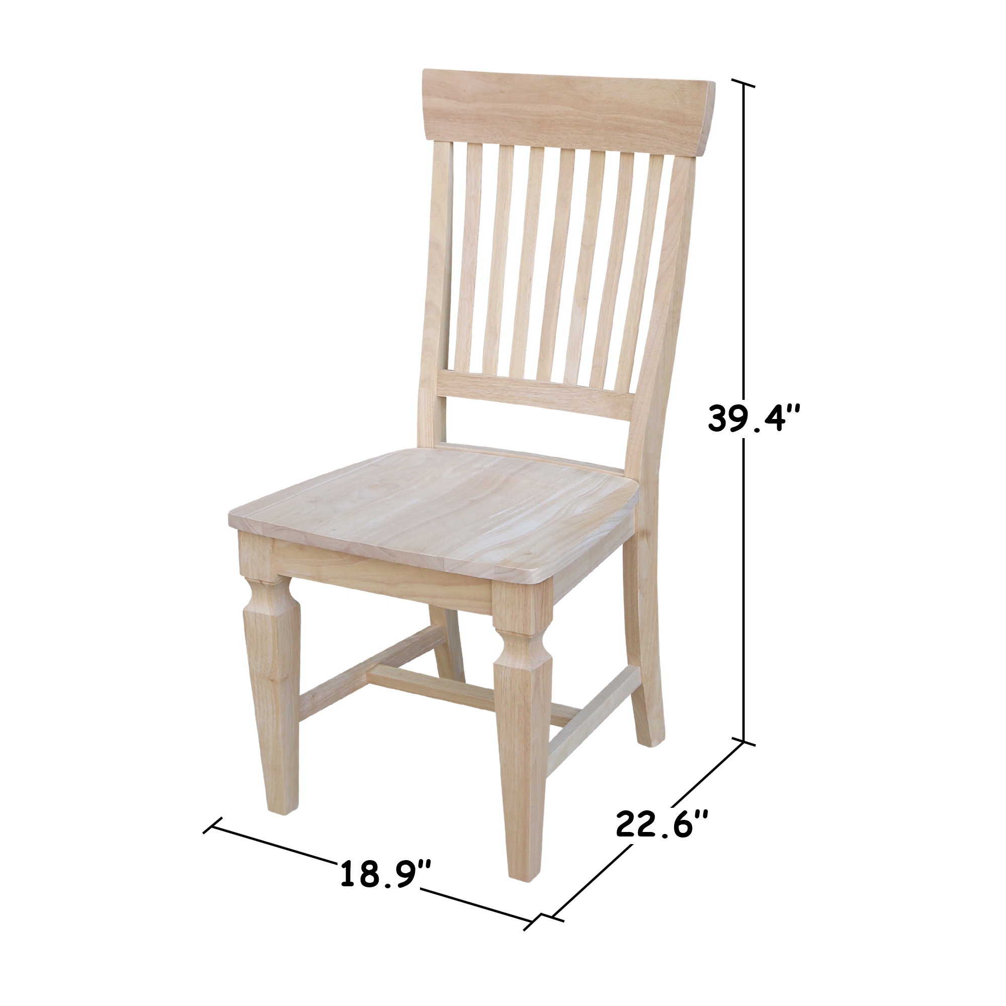 International Concepts C-65P Dining-Chairs - View #6