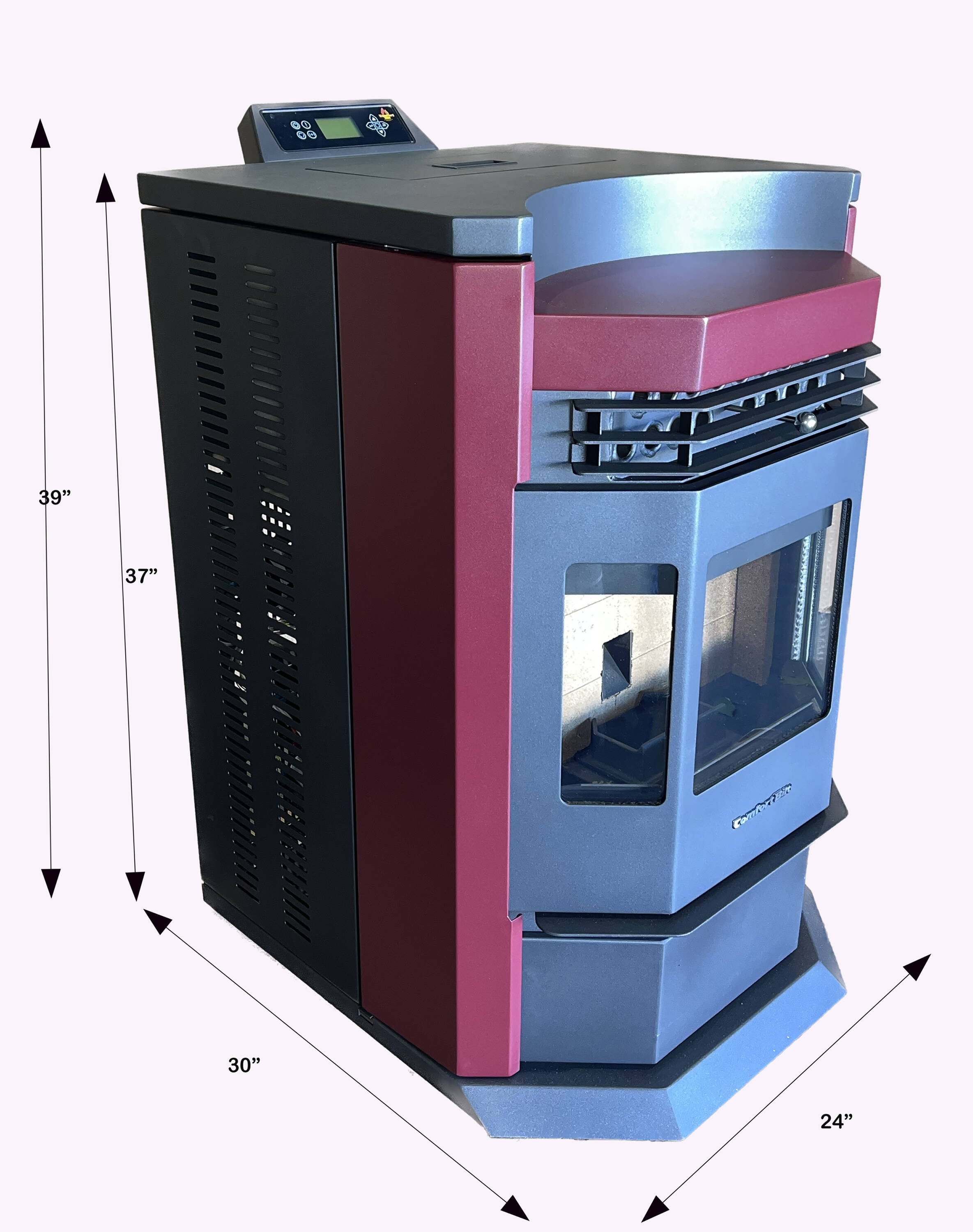 ComfortBilt HP22N-BURGUNDY Pellet-Stoves - View #7
