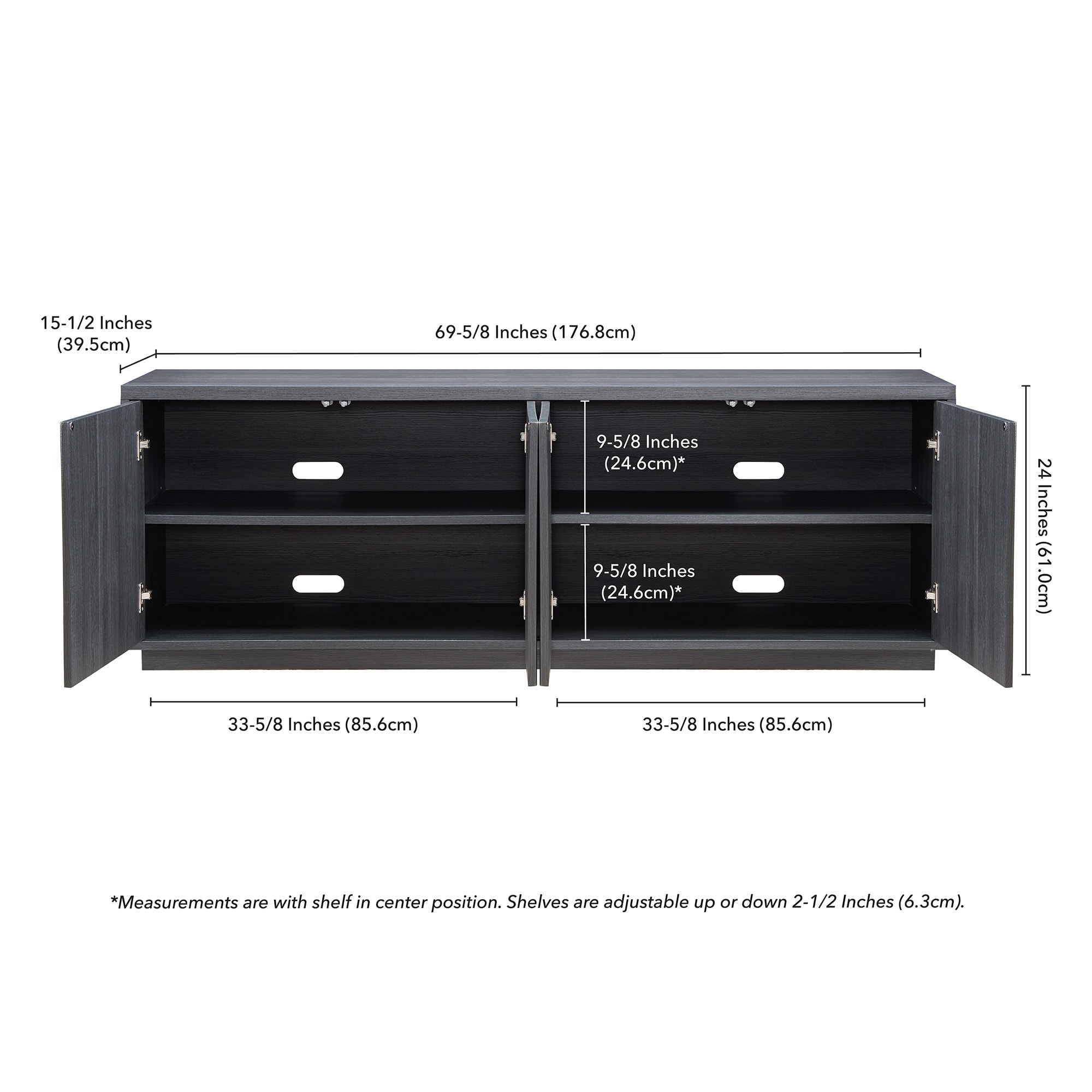 Hailey Home TV1720 Tv-Stands - View #3
