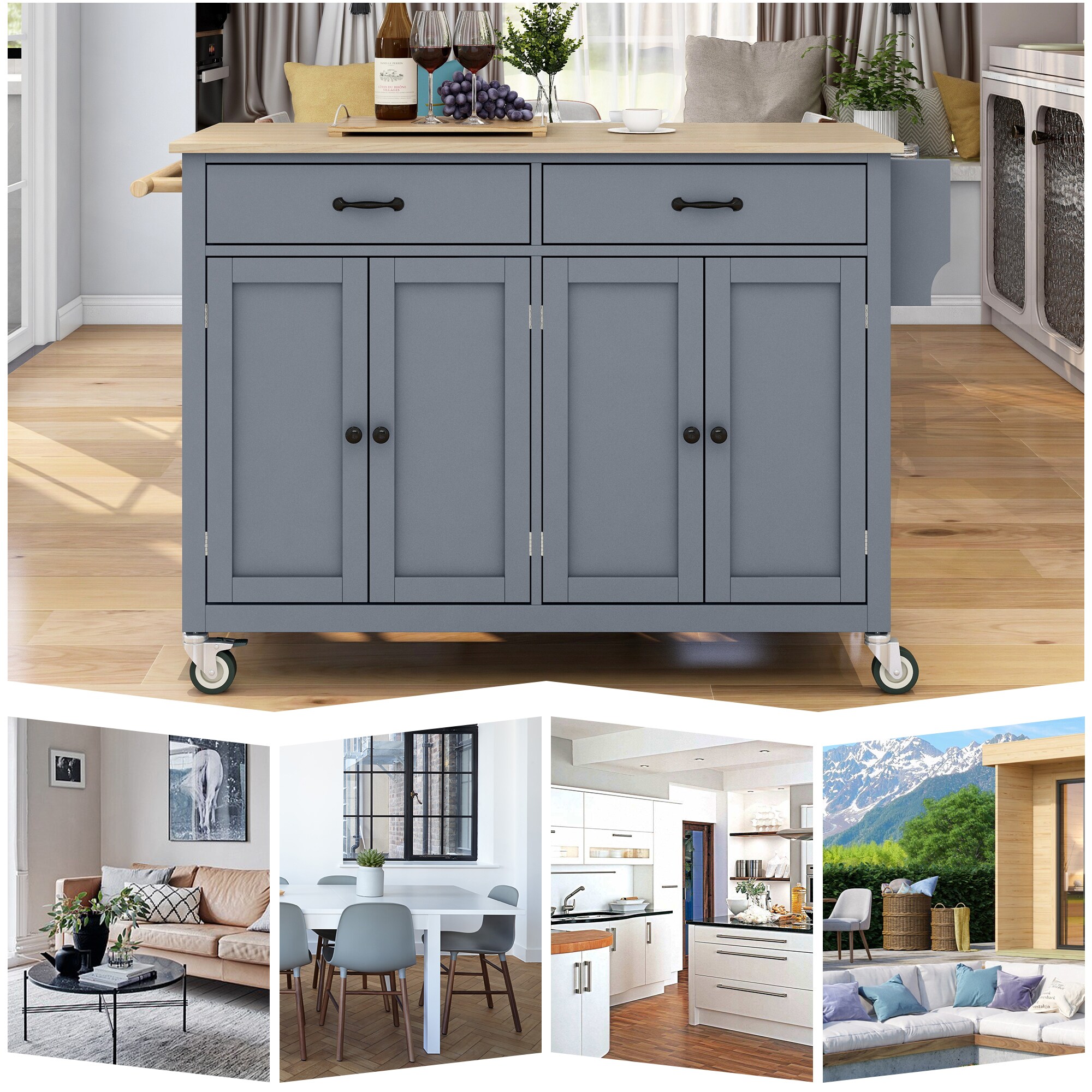 SINOFURN SYB260026GY Kitchen-Furniture - View #14