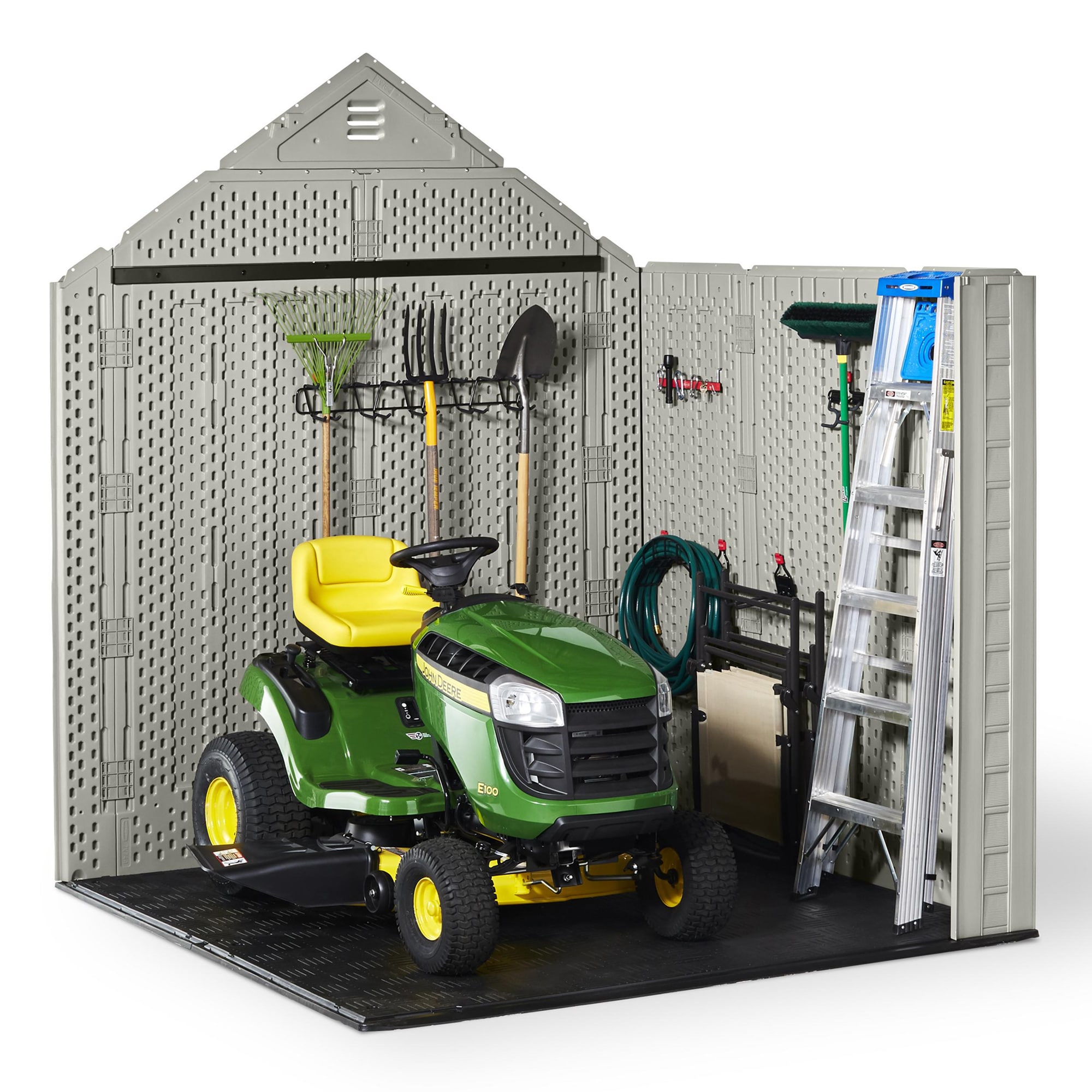 Rubbermaid 207737 Vinyl-Resin-Storage-Buildings - View #7