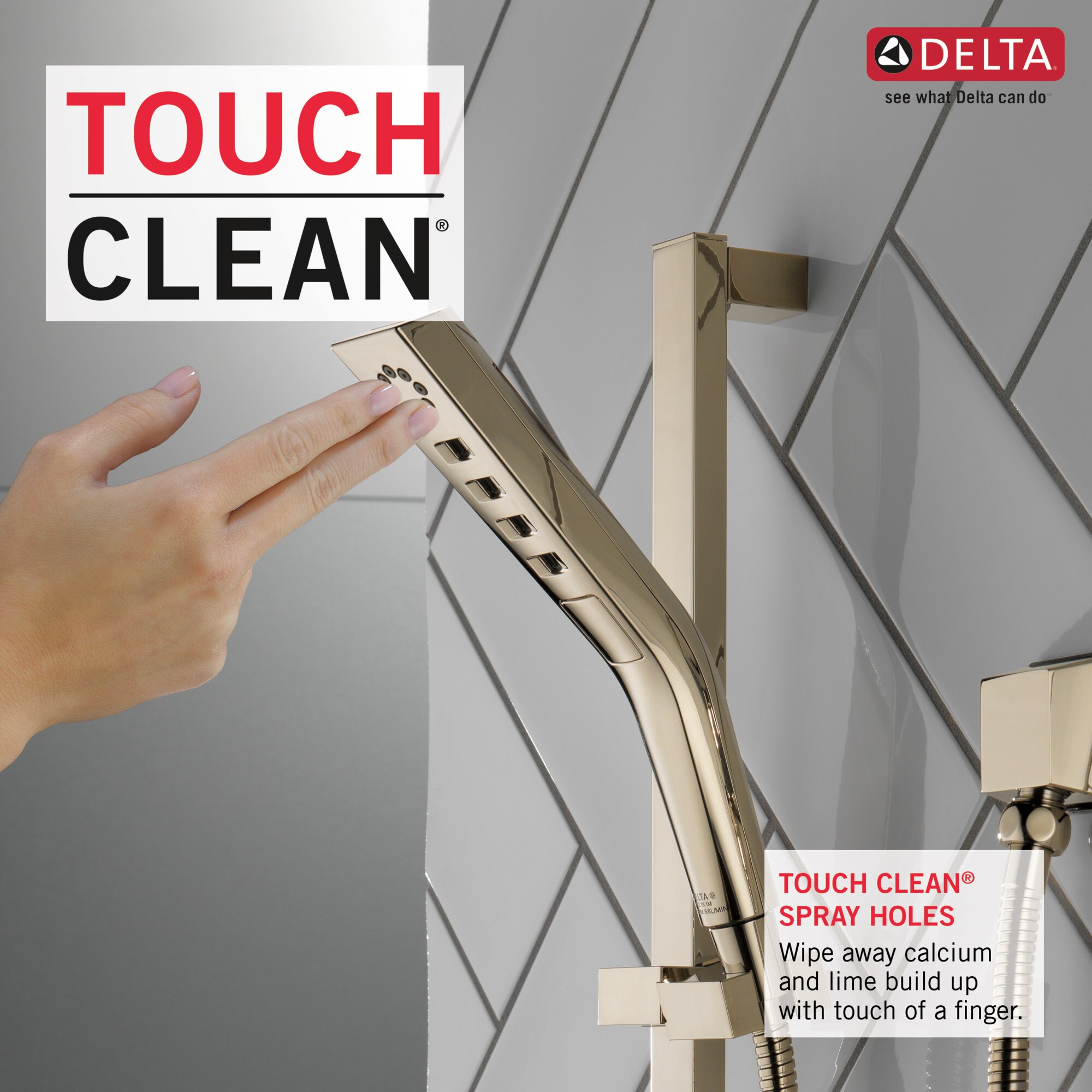 Delta 51799-PN-PR Fixed-Showerhead - View #6