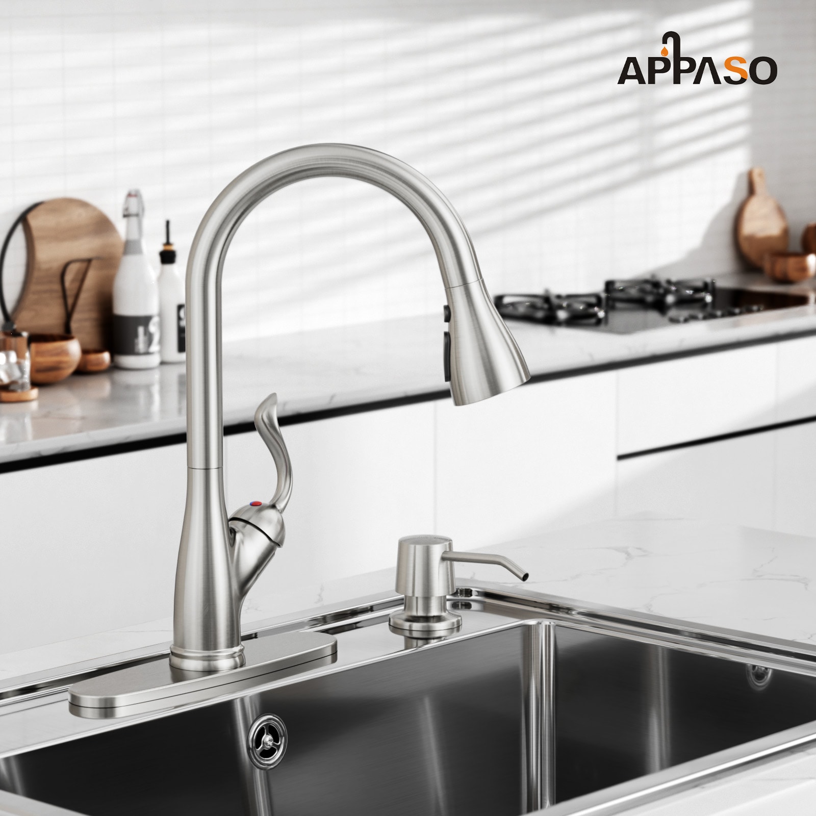 APPASO AP-K149-BN Kitchen-Faucets - View #3
