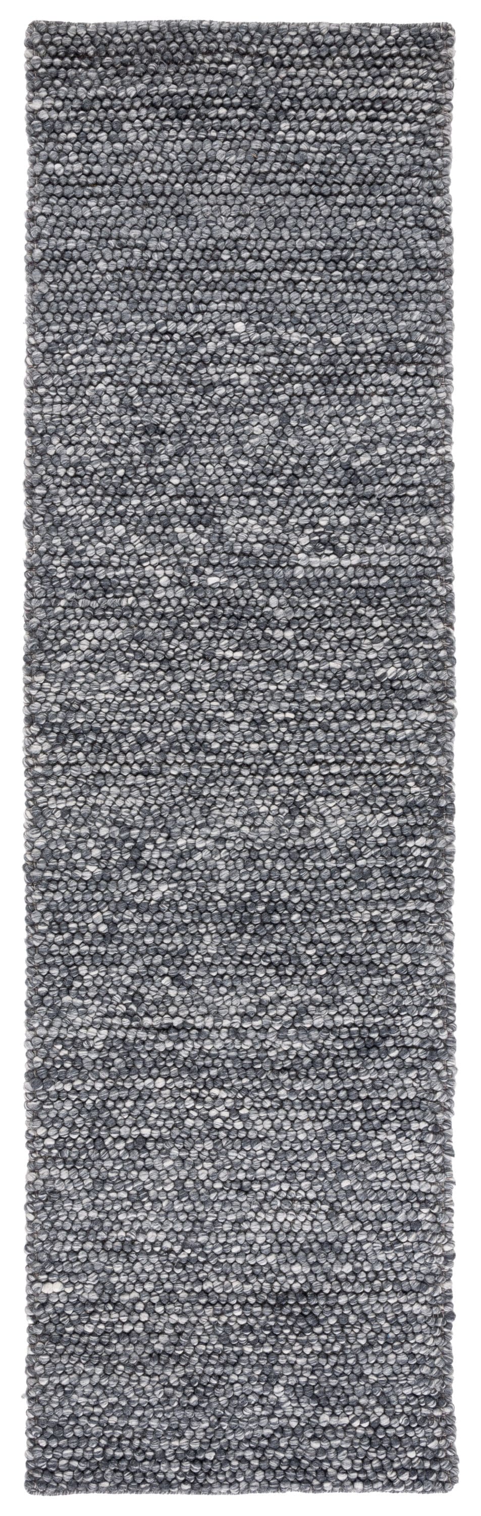 Safavieh NAT620H-28 Natura Waterton 2 x 8 (ft) Wool Dark Gray Rectangular Indoor Abstract Farmhouse/Cottage Runner rug