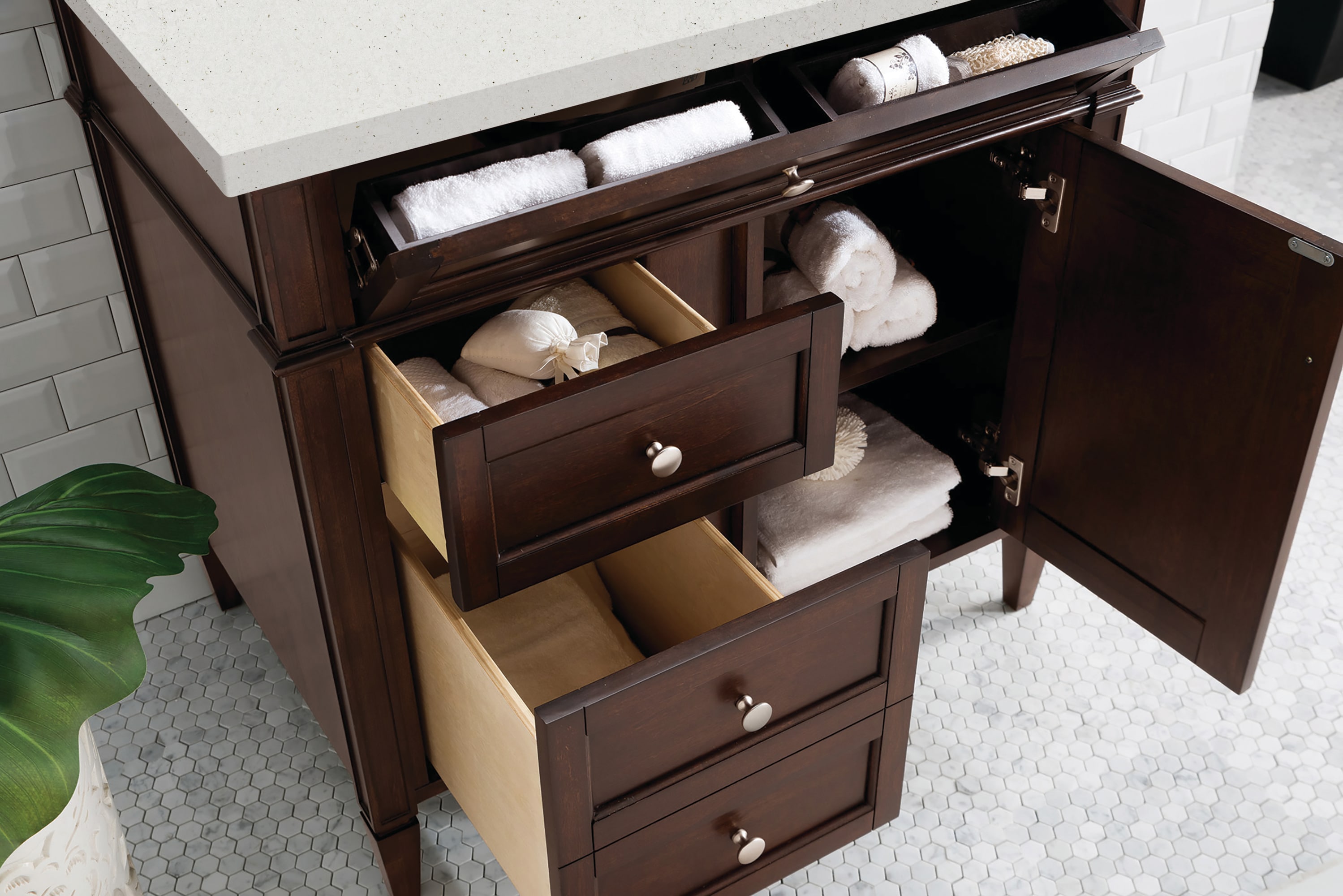 James Martin Vanities 650-V36-BNM-3LDL Bath-Vanity-Combo - View #4