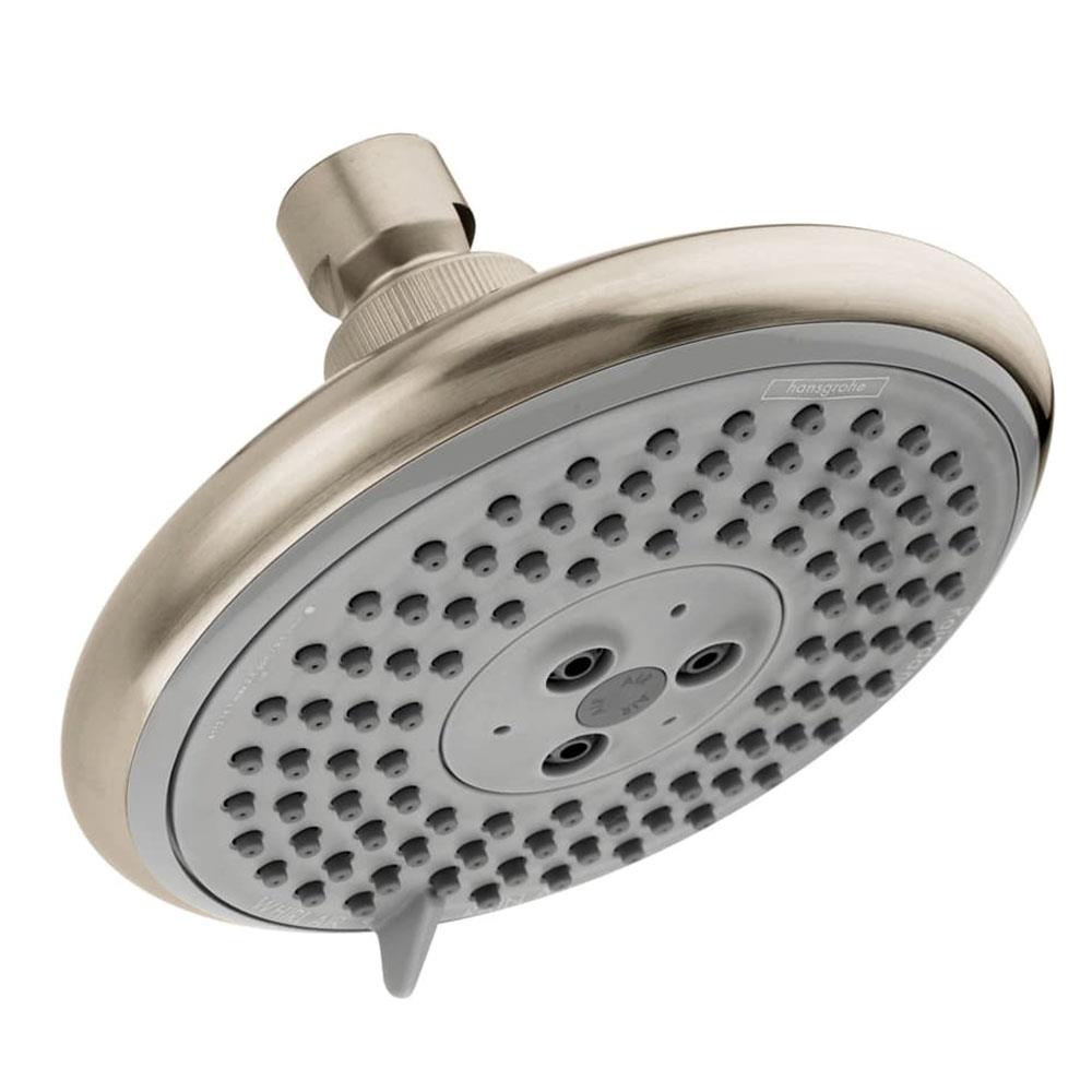 Hansgrohe Raindance Brushed Nickel Rain Fixed Showerhead 2 Gpm 7 6 Lpm