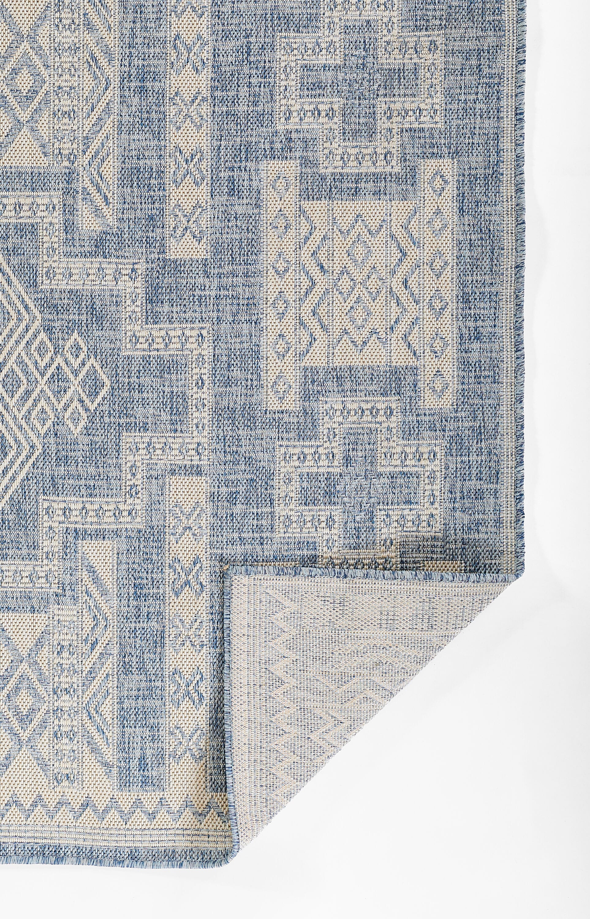Momeni HAMPOHAM10BLU2776 rugs - View #2