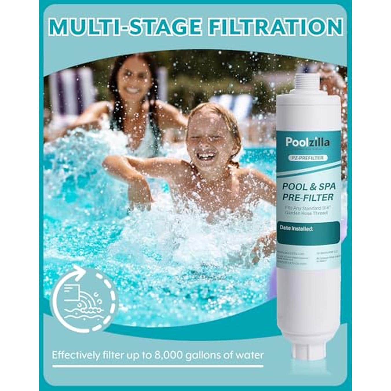 Poolzilla PZ-PREFILTER Pool-Filter-Skim-Sys-Parts - View #2