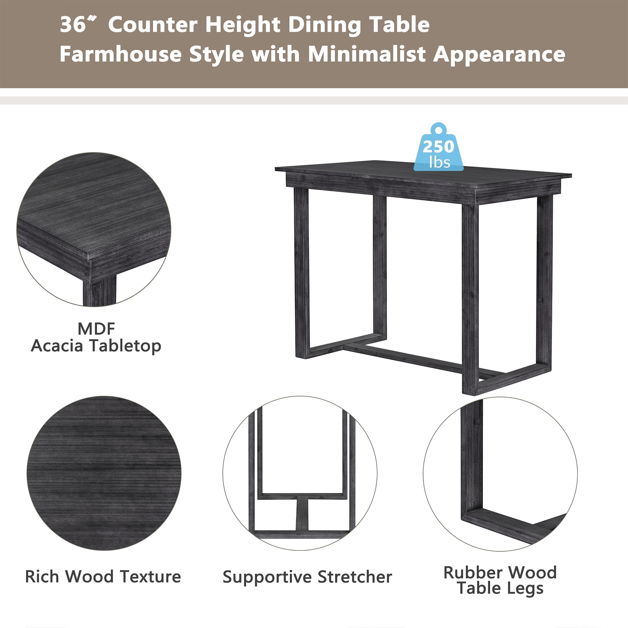HyperDrop Cart W-N717S000230E Dining-Sets - View #4