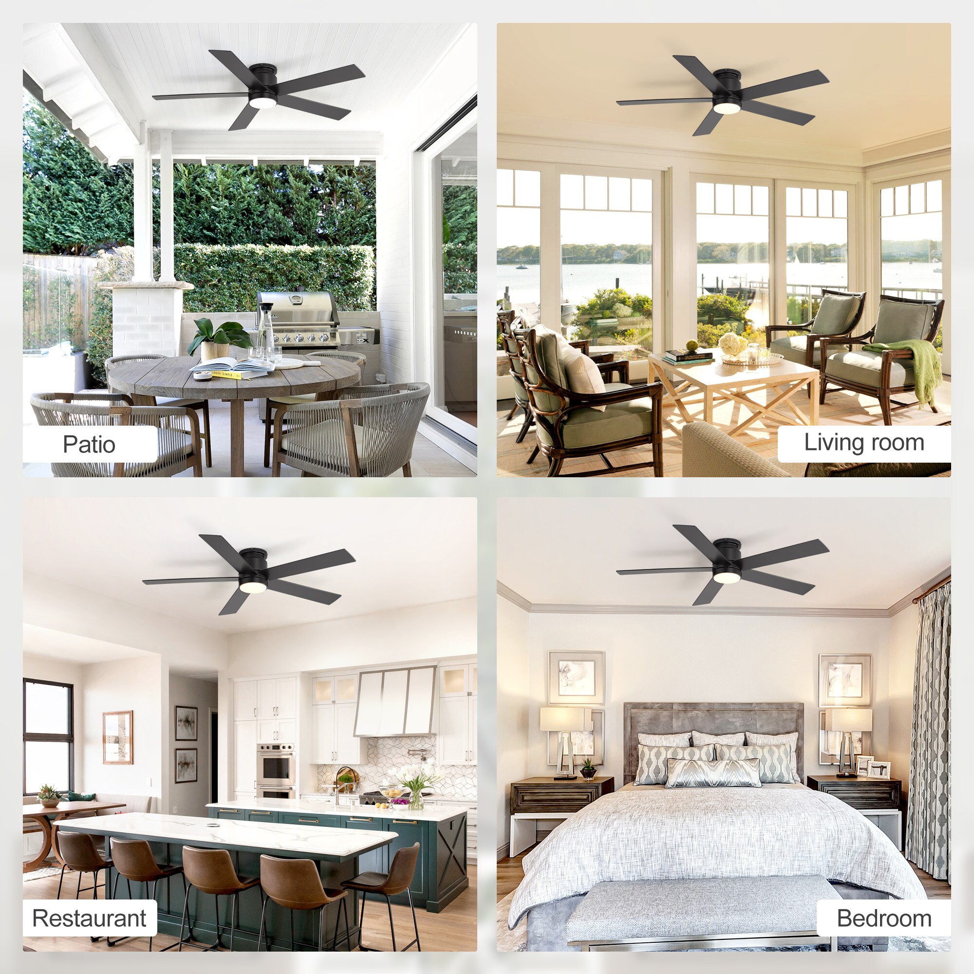 Airsurfer AS-37016-BK Ceiling-Fans - View #11