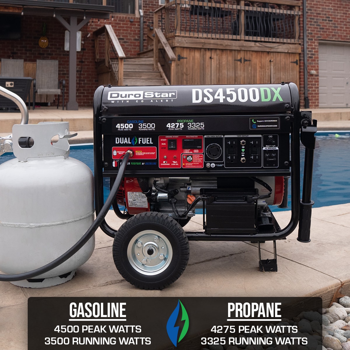 DuroStar DS4500DX Portable-Generators - View #3