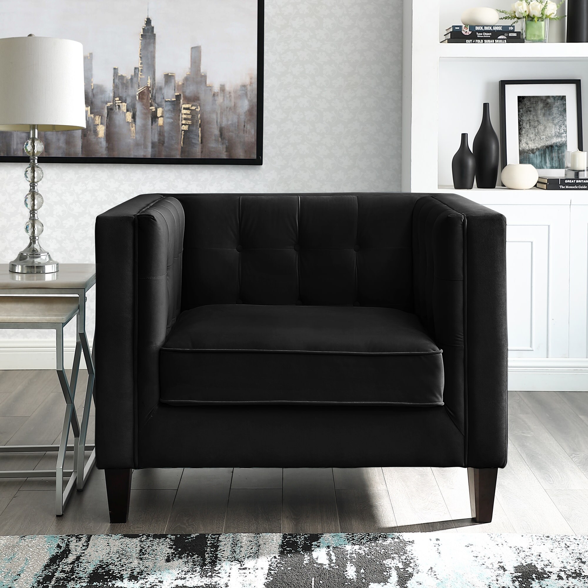 Inspired Home CC101-02BK-LS chairs - View #2