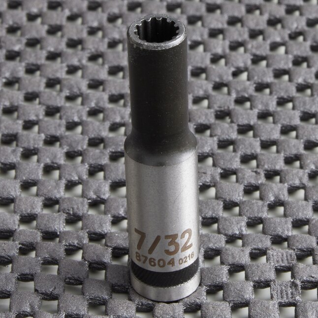 Kobalt Universal Standard (SAE) 1/4-in Drive Spline 7/32-in Deep Socket Set Kobalt Universal Standard (SAE) 1/4-in Drive Spline 7/32-in Deep Socket Set
