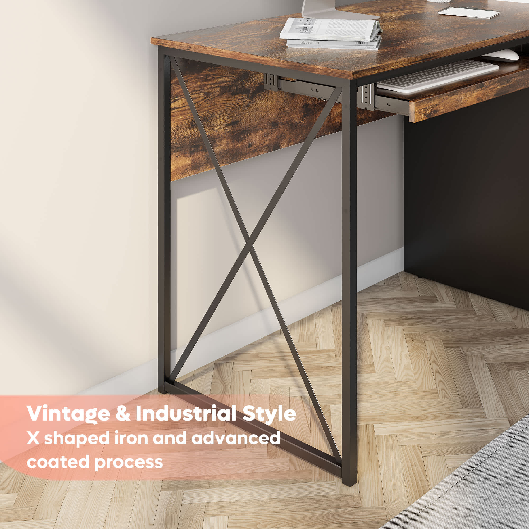 Bestier LOW-D374Q-RST desks - View #5
