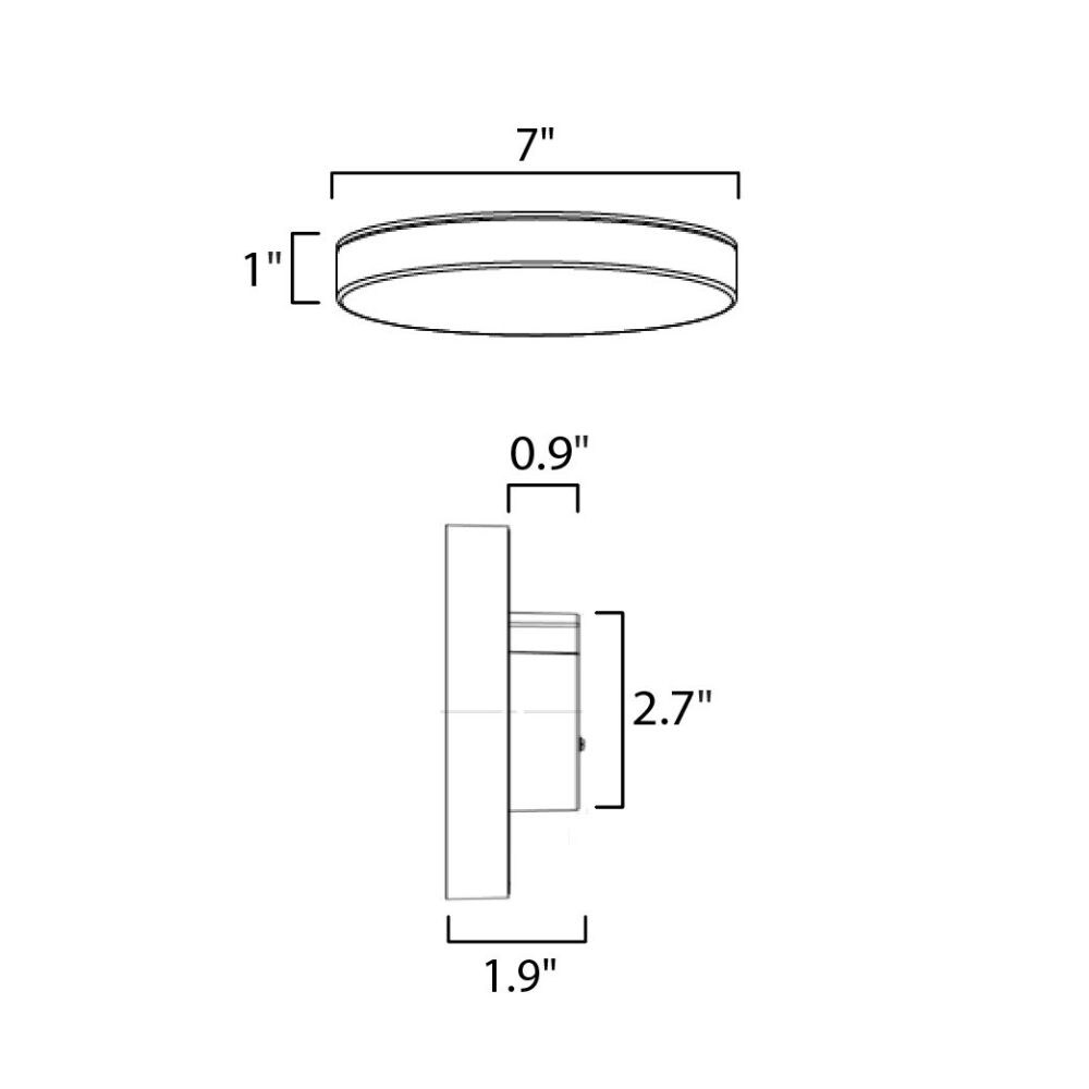 Maxim Lighting 57883WTWT flushmounts - View #3
