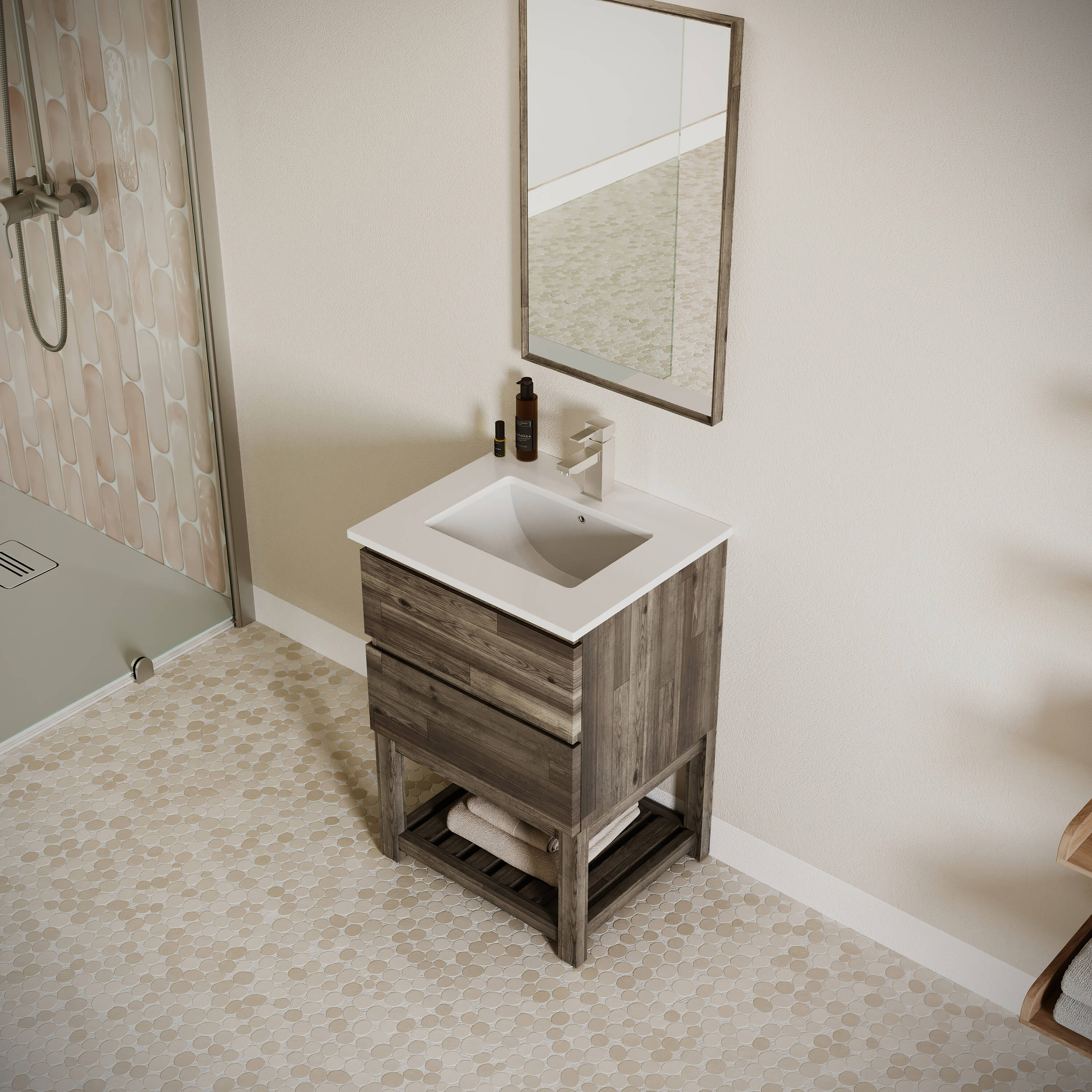 Fresca FVN3124ACA-FS Bath-Vanity-Combo - View #5