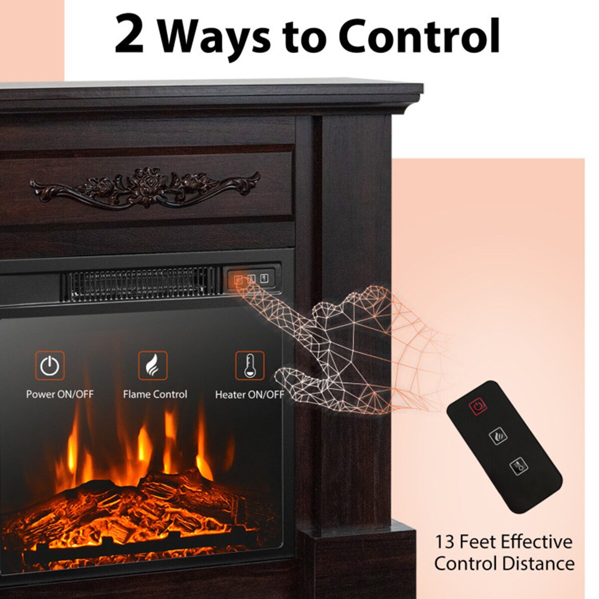 Clihome CL-NAUS-10103 Electric-Fireplaces - View #6