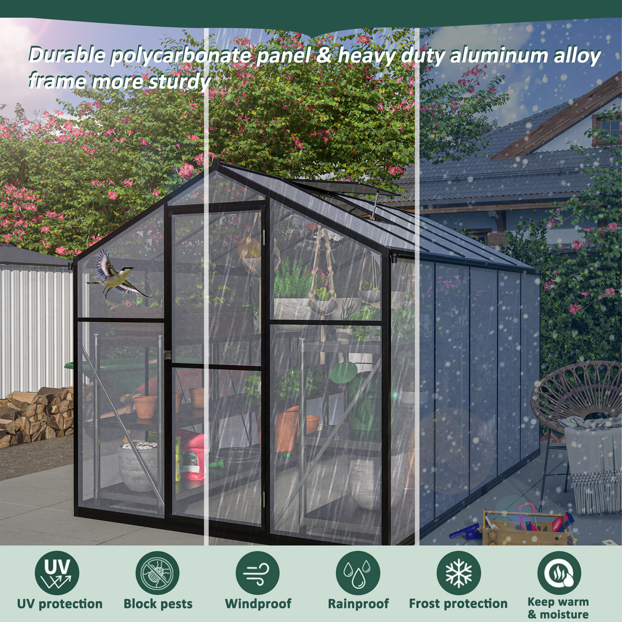 Iseryn HG505S9 greenhouses - View #2
