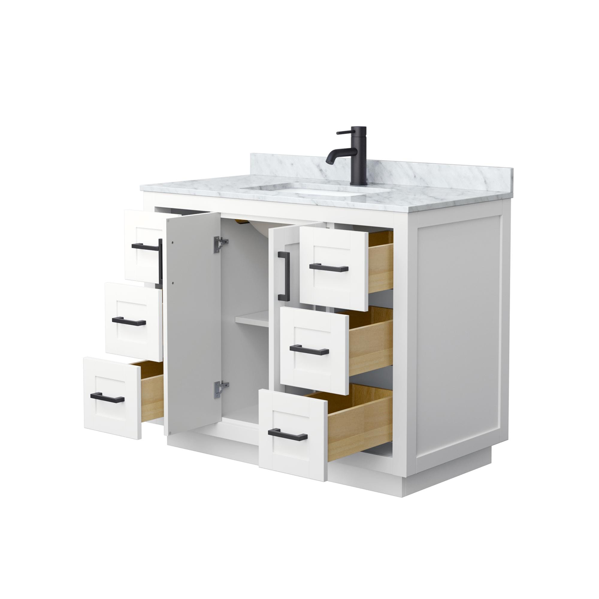 Wyndham Collection WCF292942SWBCMUNSMXX Bath-Vanity-Combo - View #3