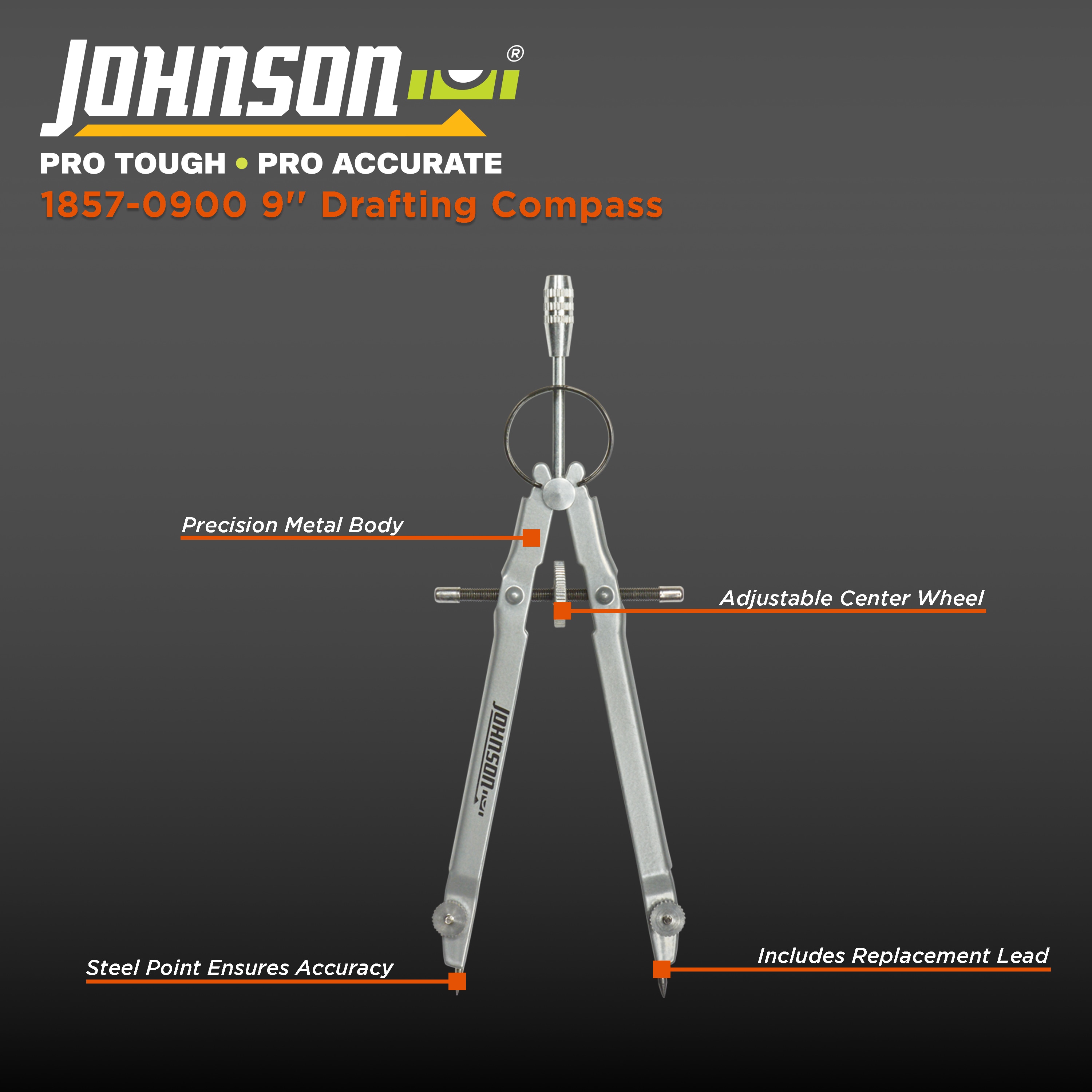 Johnson Level 1857-0900 Yardsticks-Rulers - View #3