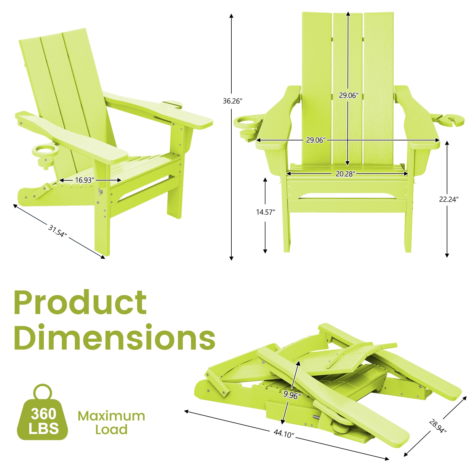 JEAREY YDQWY-GD-LB Patio-Chairs - View #5