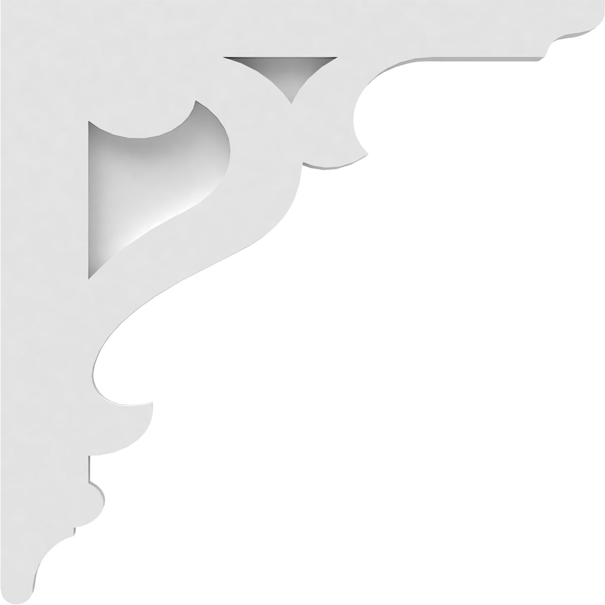 Ekena Millwork CORP01X20X20BR corbels - View #3