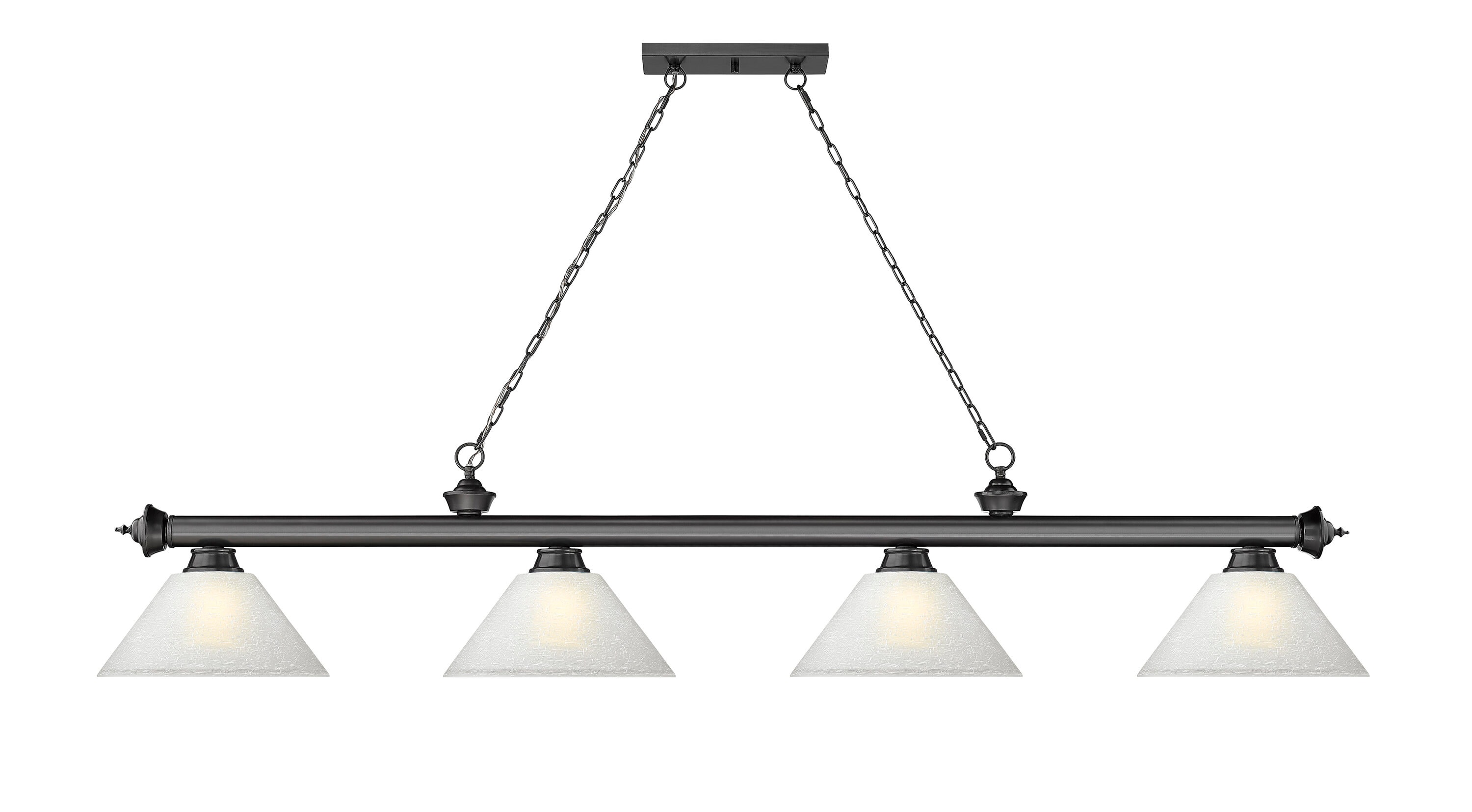 Z-Lite 2306-4BP-AWL14 Pool-Table-Lighting - View #2