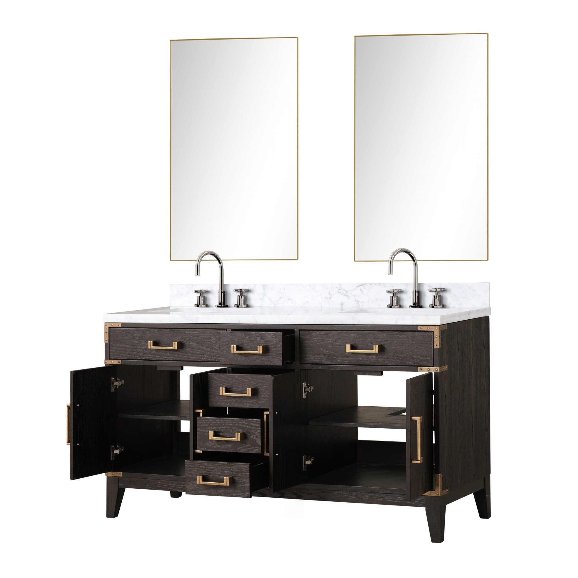 Lexora LVW60DK111 Bath-Vanity-Combo - View #3