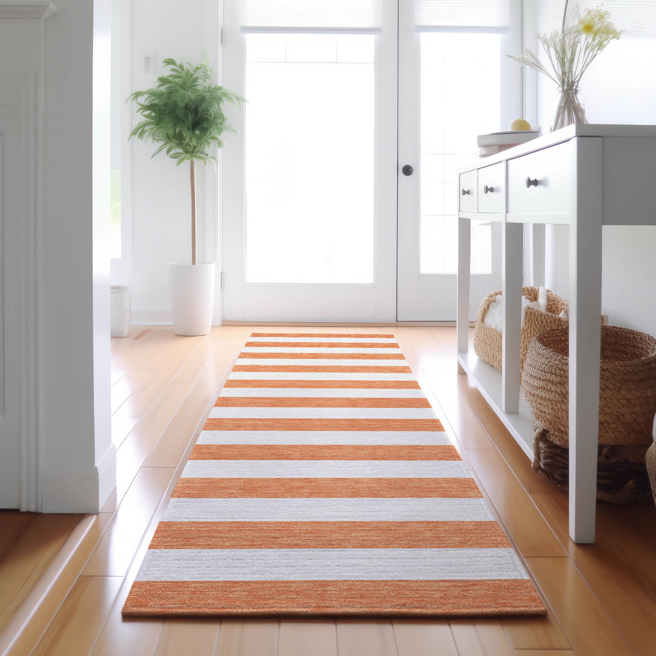 Addison Rugs AMF521BG3X5 Mayfield AMF521BG 3 x 5 (ft) Loomed Polyester Beige Rectangular Indoor Abstract Machine washable Area rug