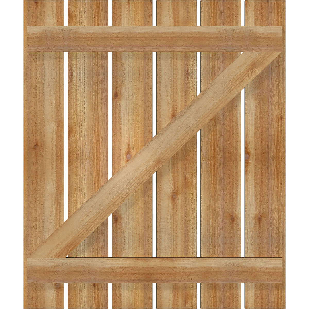 Ekena Millwork RBS06Z35X041RWR Exterior-Shutters - View #5