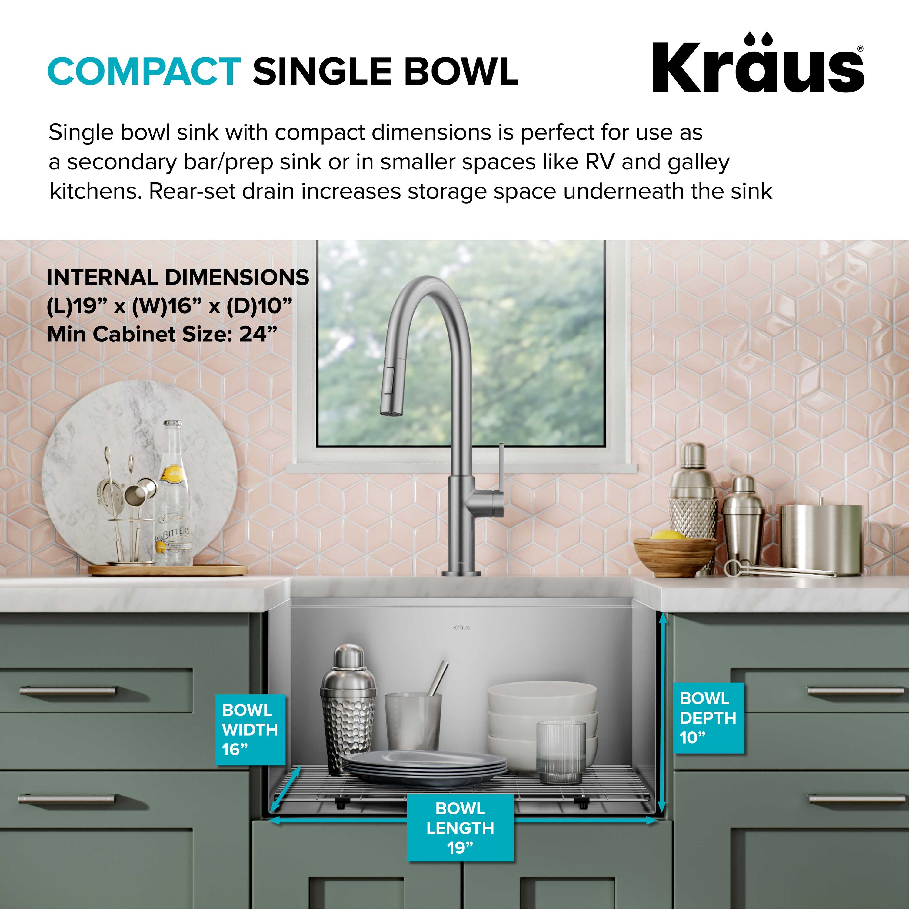 Kraus KWU111-21 Kitchen-Sinks - View #7