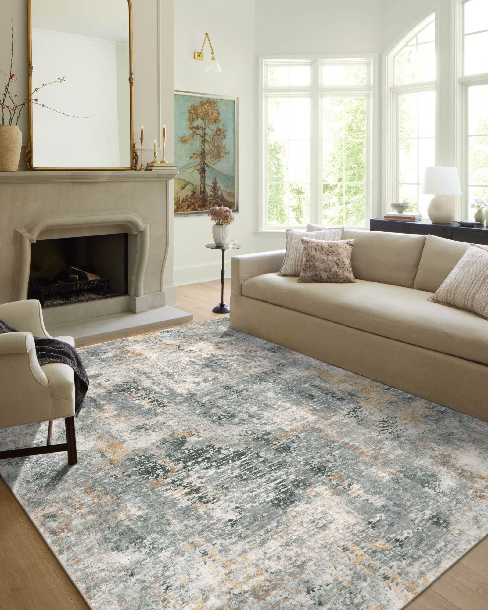 Lahome AR-DYR-037-GR1 rugs - View #2