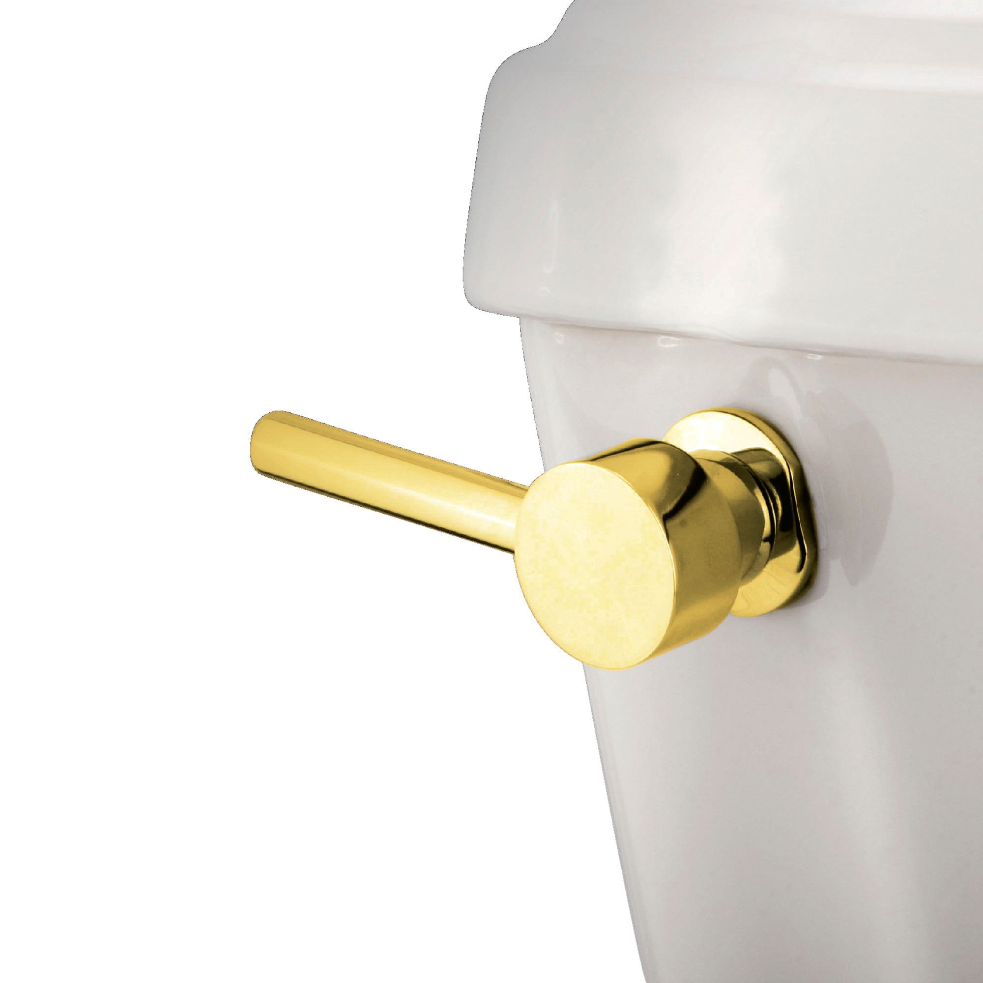 Elements of Design EKTDL2 Concord 8-in Front Mount Polished brass Universal Fit Toilet lever