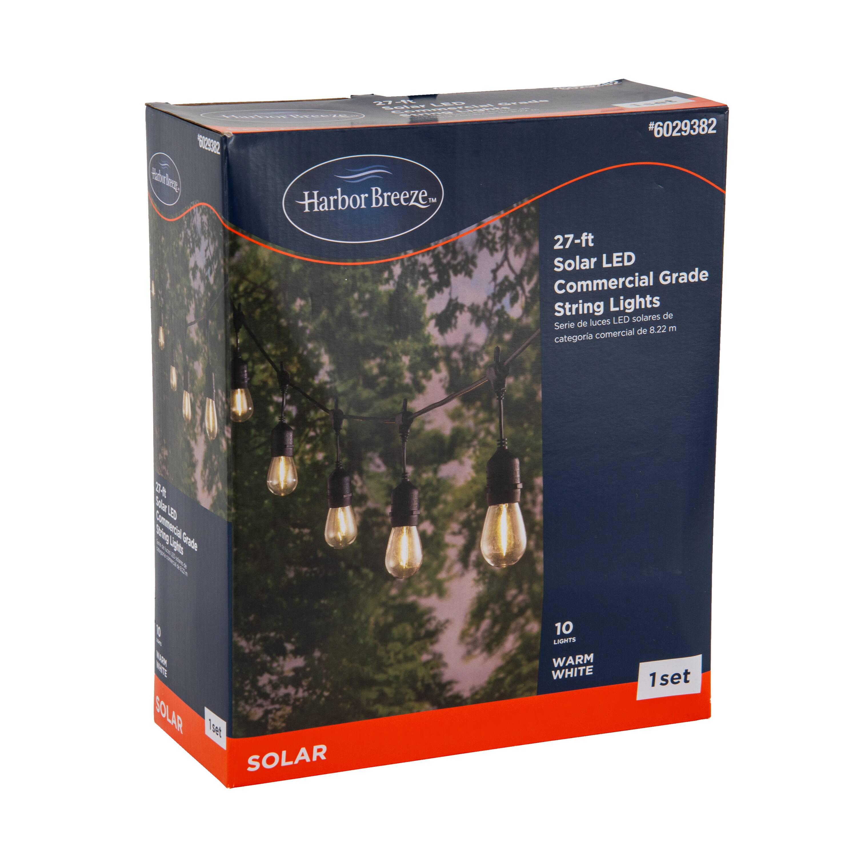 Harbor Breeze SLS10BK(N) Patio-String-Lights - View #6