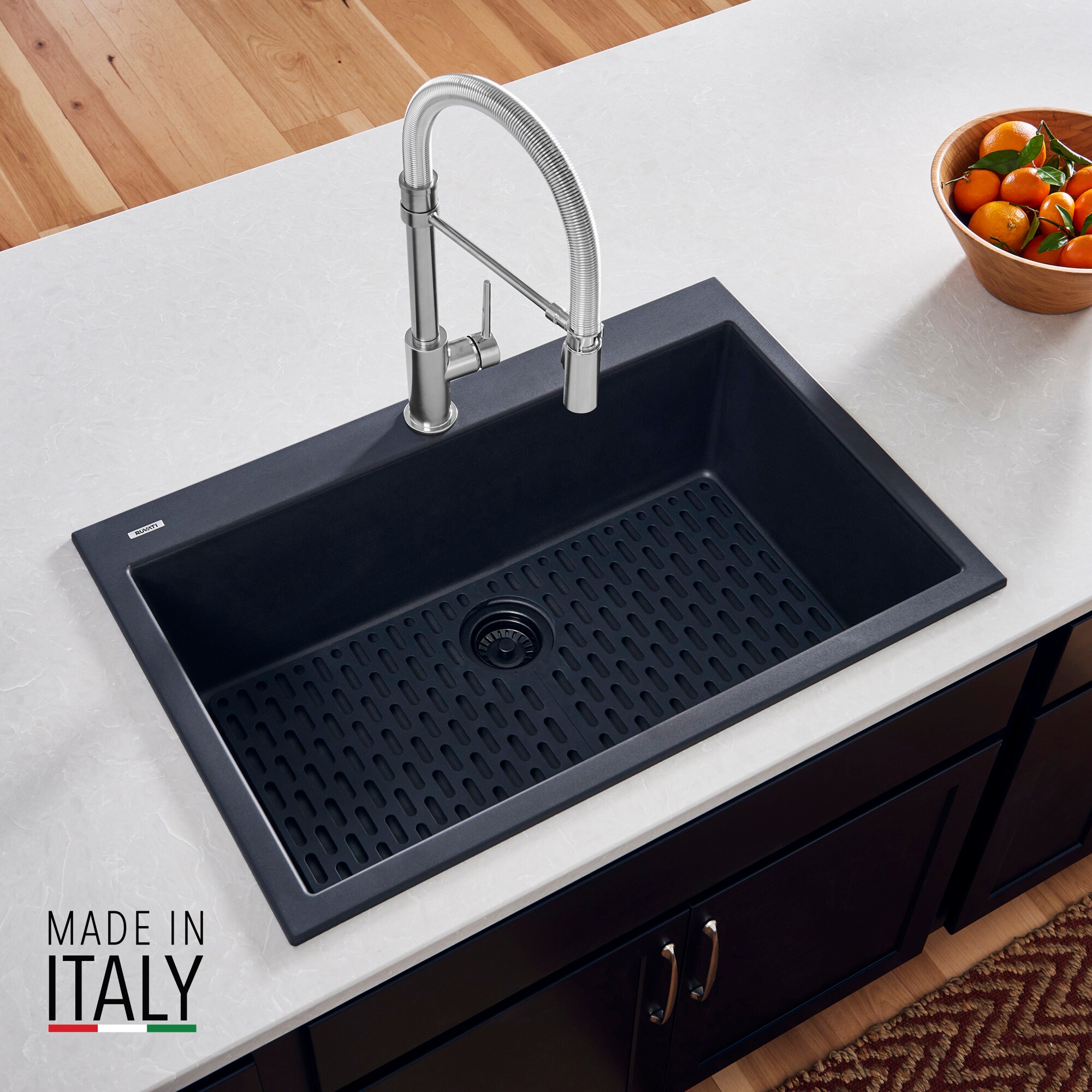 Ruvati RVG1080BK Kitchen-Sinks - View #4