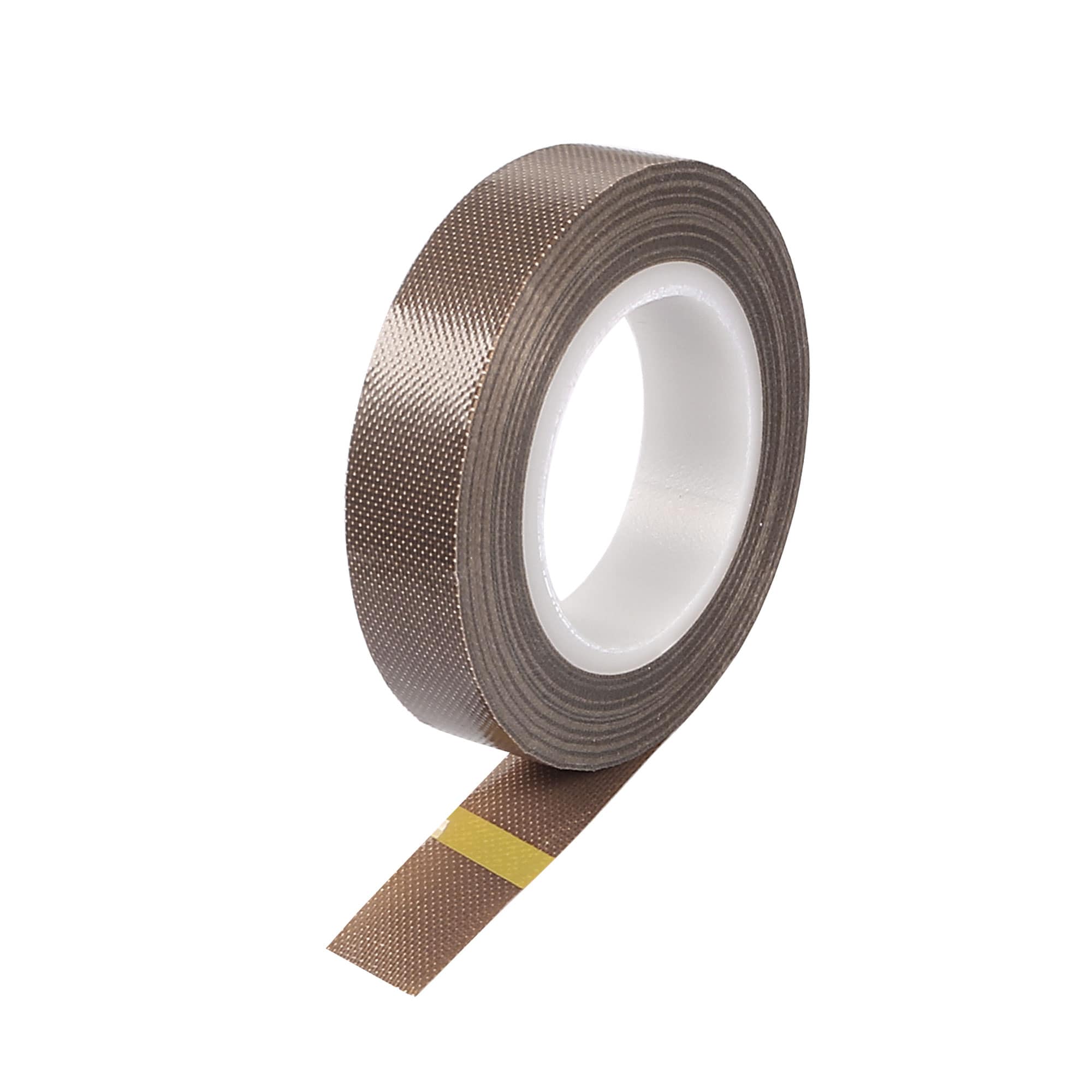 Unique Bargains 10mm PTFE Coated Fabric Tape Brown High Temperature Tape for VacuumHand and Impulse Sealers Adhesive Tape 10m/32.8ft
